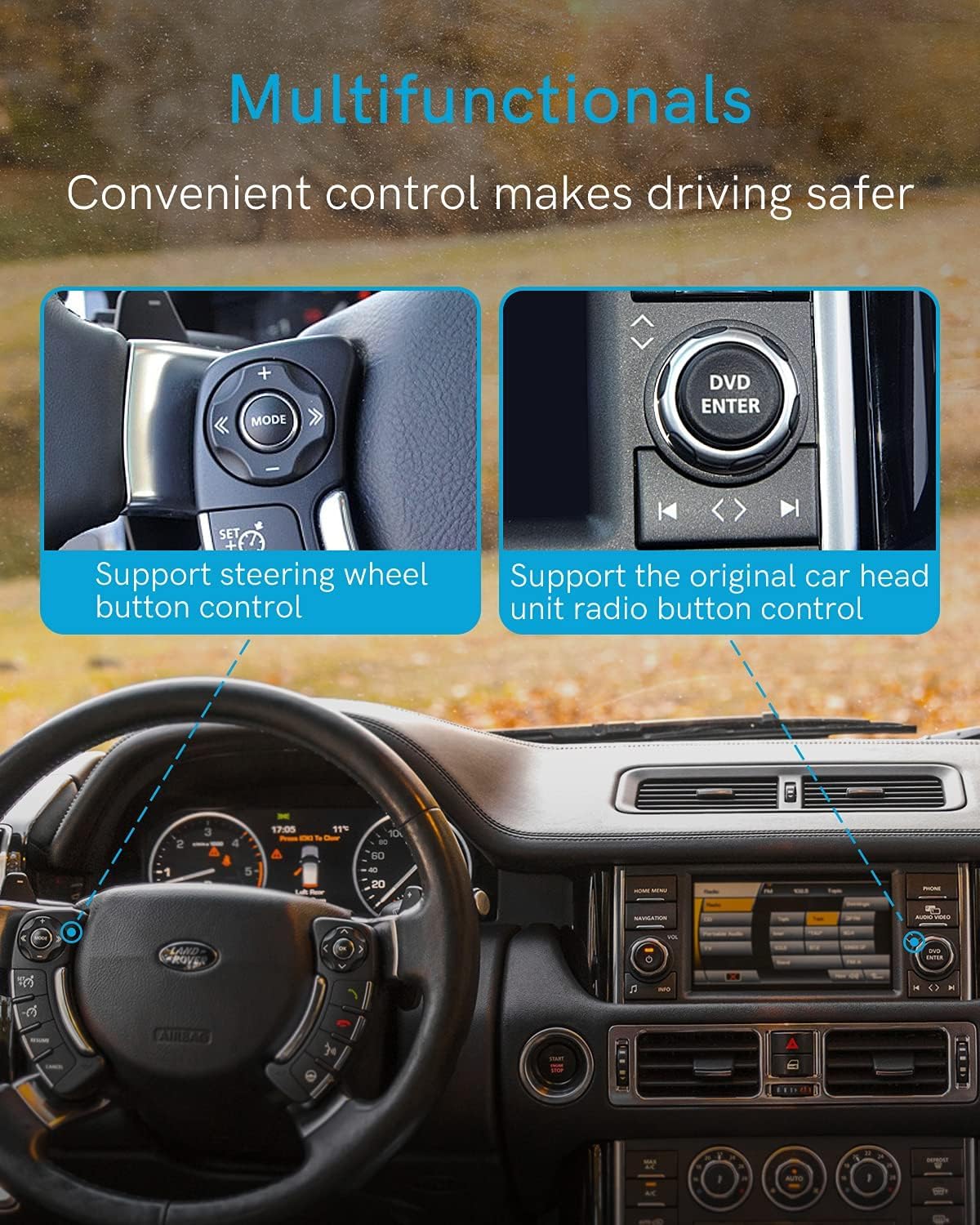 Adattatore Bluetooth 5.0 per Auto con Cavo iPod - immagine 3