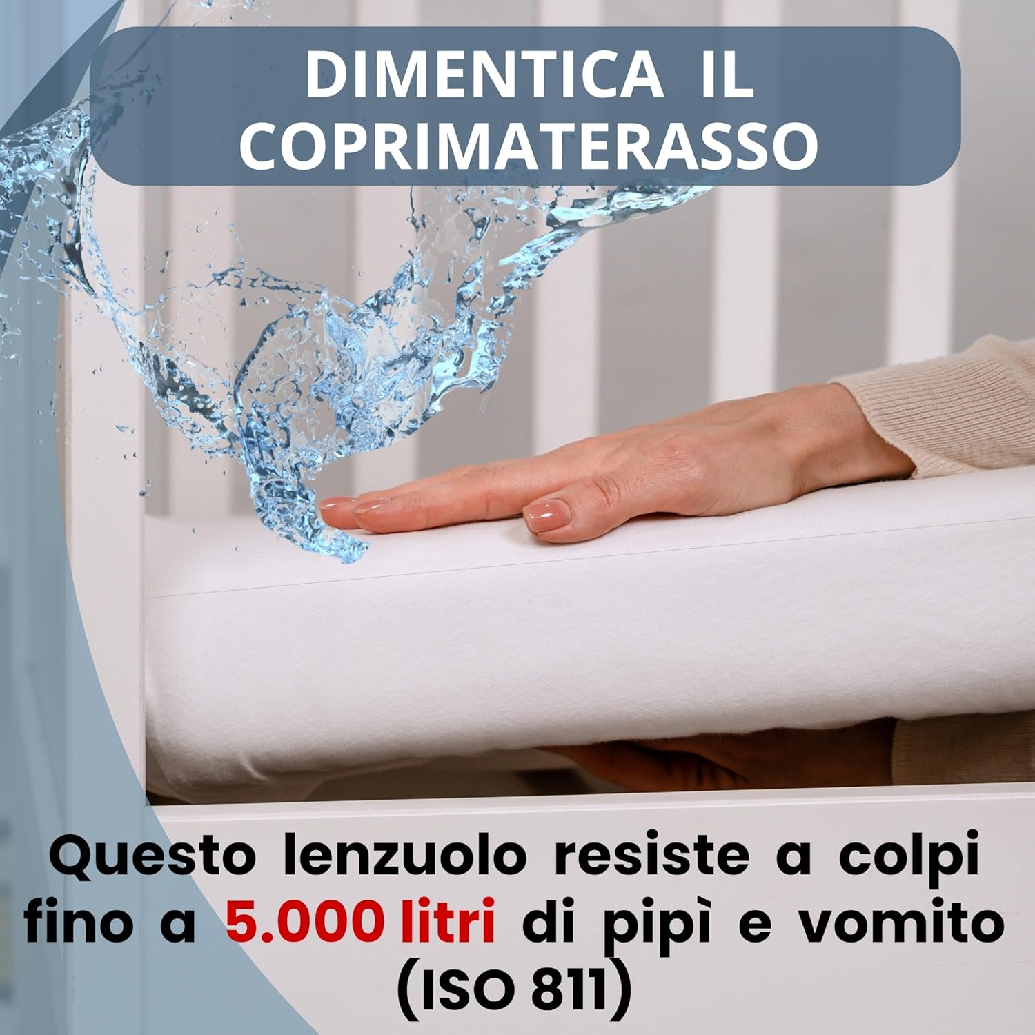 bisoo Lenzuola 80x160 per Letto Montessori Bambini - immagine 2