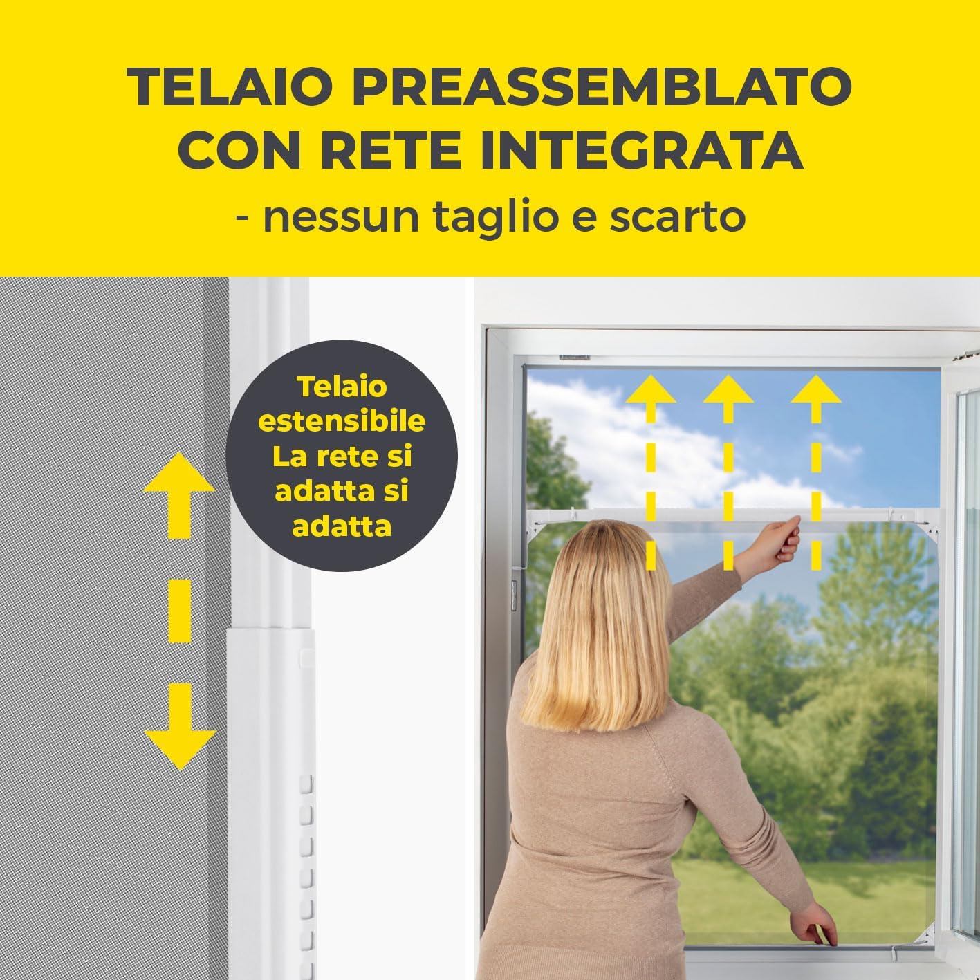 EASYmaxx Insect Protect - Zanzariera Telescopica - immagine 2