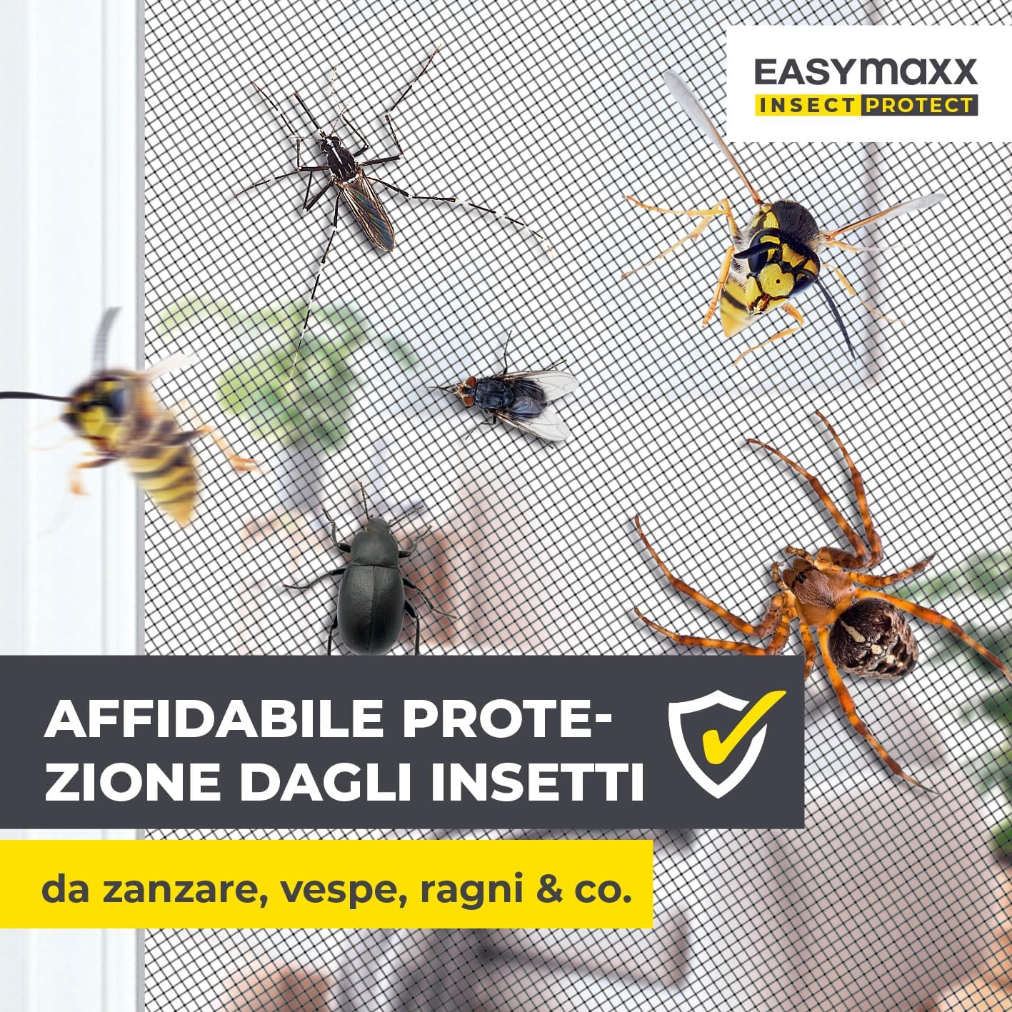 EASYmaxx Insect Protect - Zanzariera Telescopica - immagine 3