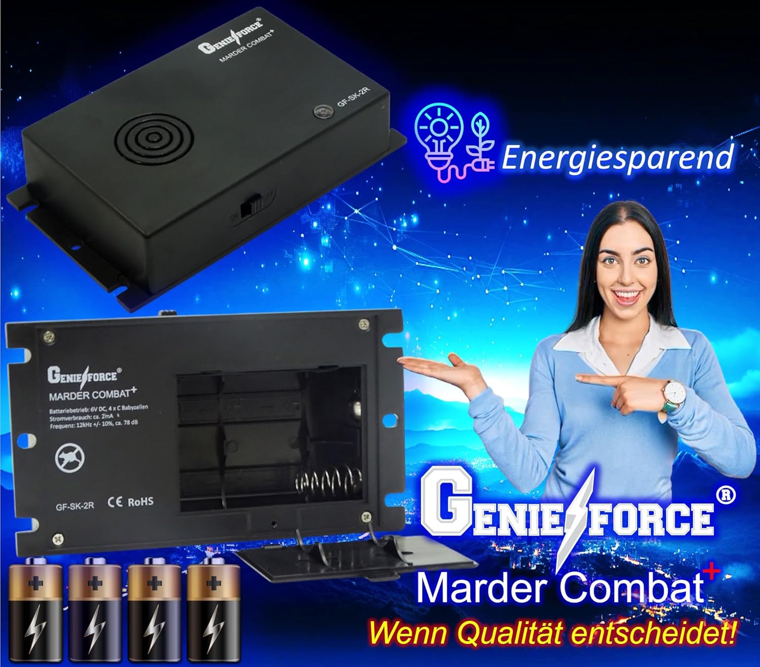 Combat+ Set 2 Protezioni per Martore GF-SK-2R - immagine 5