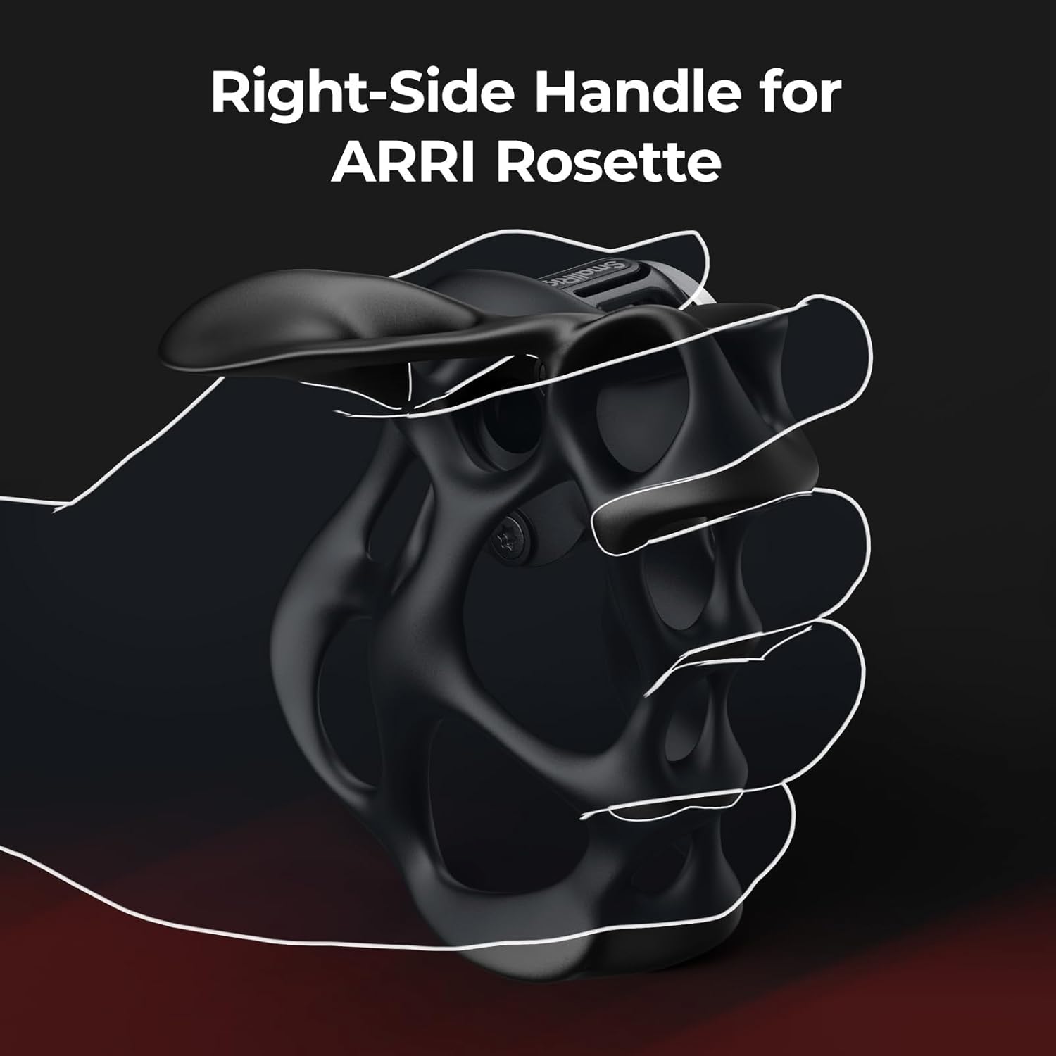 Smallrig Maniglia Cava Rotante 360° per Rosette ARRI - immagine 2