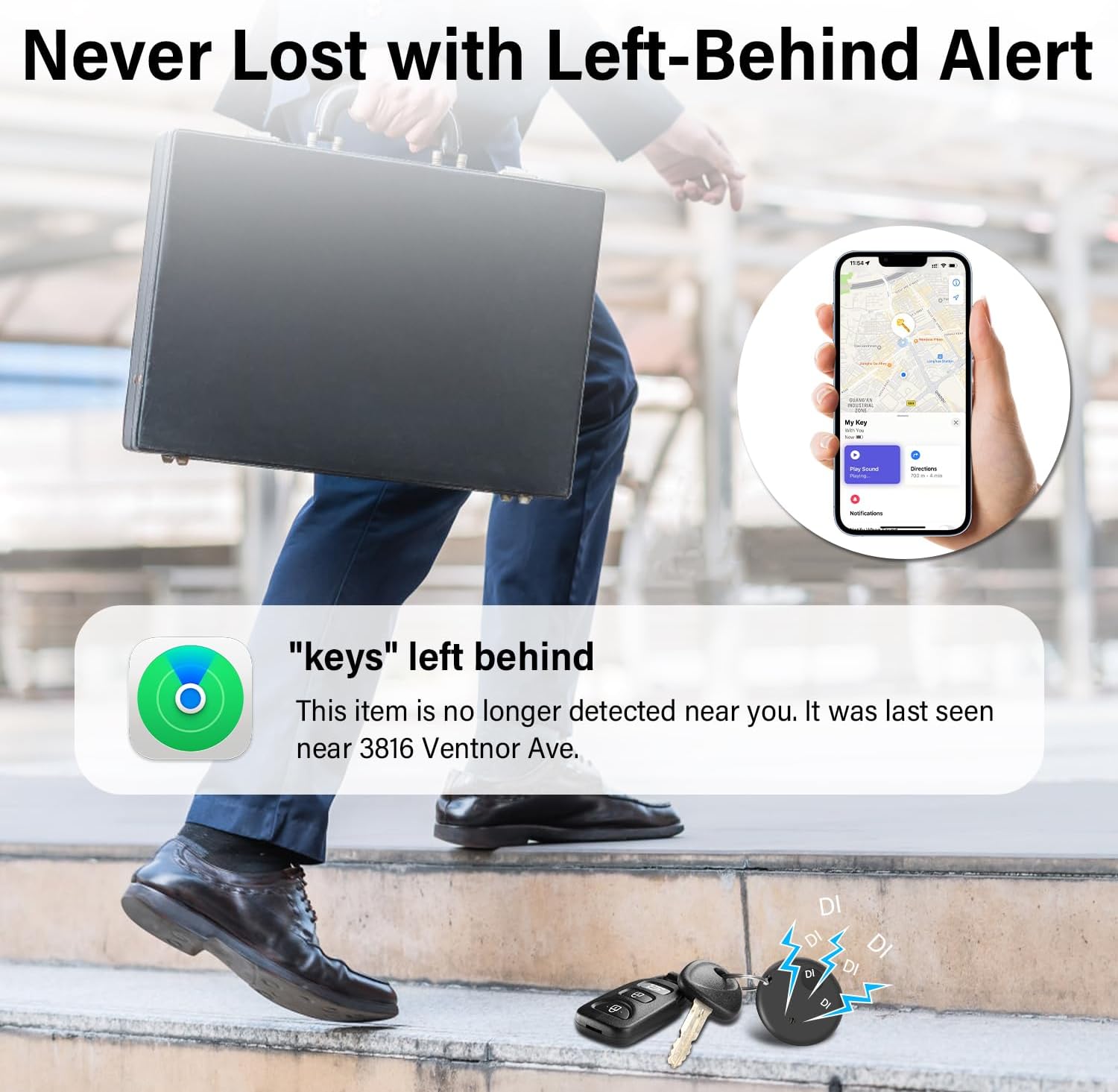 Pohicoo Air Tag Tracker 4 pezzi - immagine 4