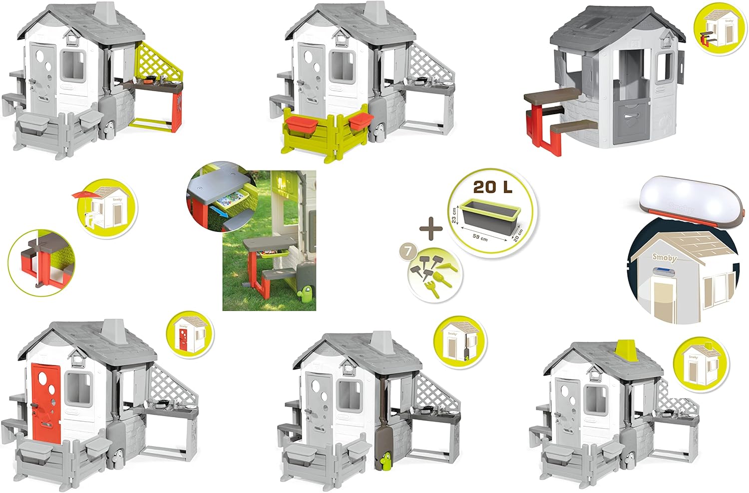 Smoby Casetta Sweety Corner Gelateria - immagine 9