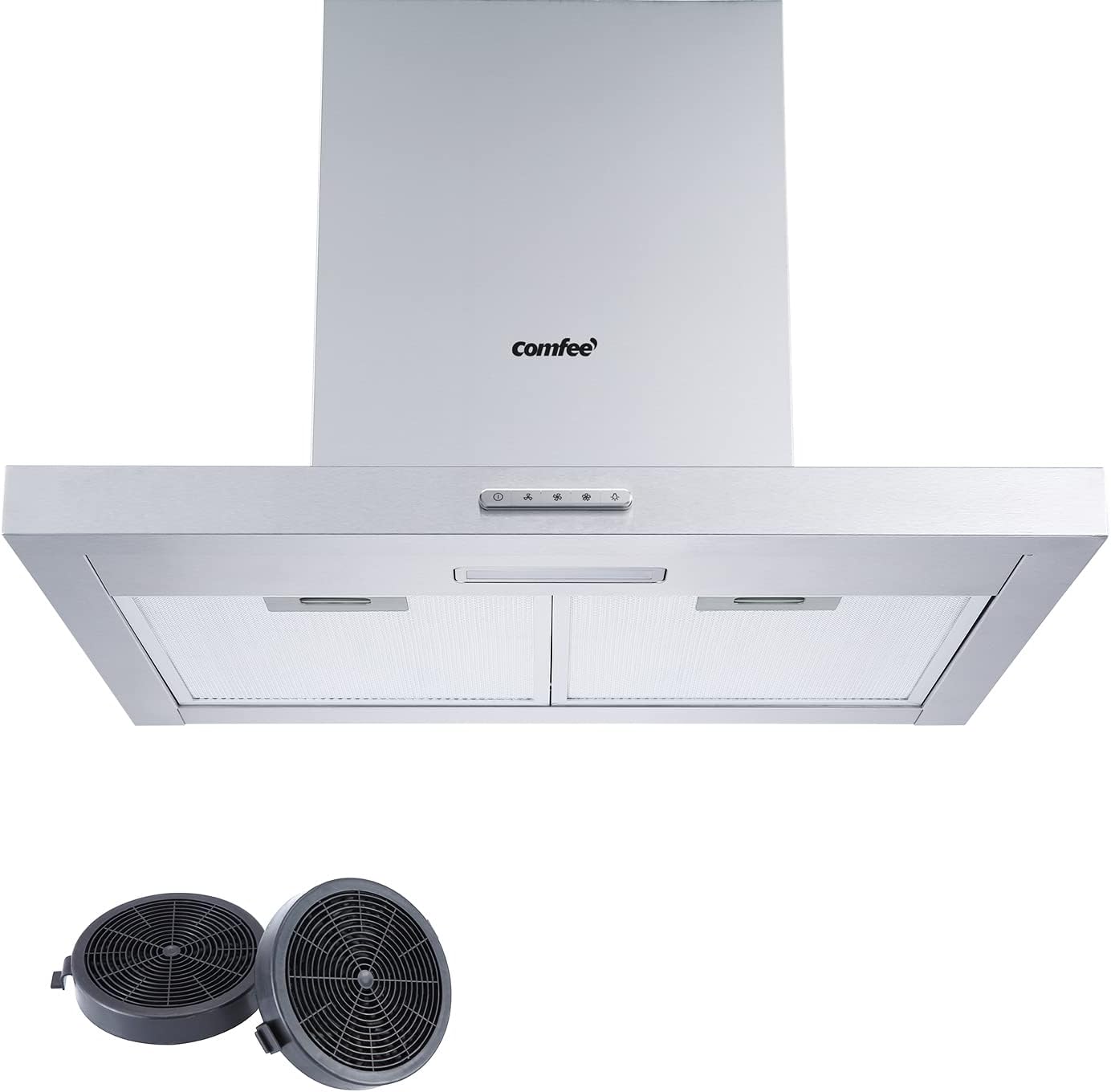 Comfee' Cappa Aspirante 60 TSHM17SS-60 Acciaio Inox - immagine 1