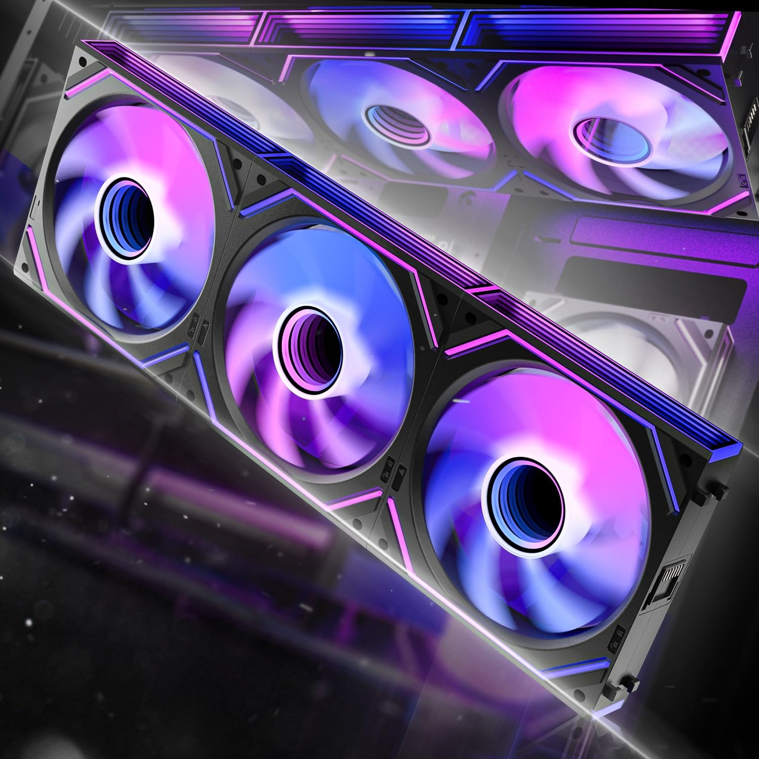 Asiahorse DAWN Pro RGB - Ventola PC 120mm (3 pezzi) - immagine 1