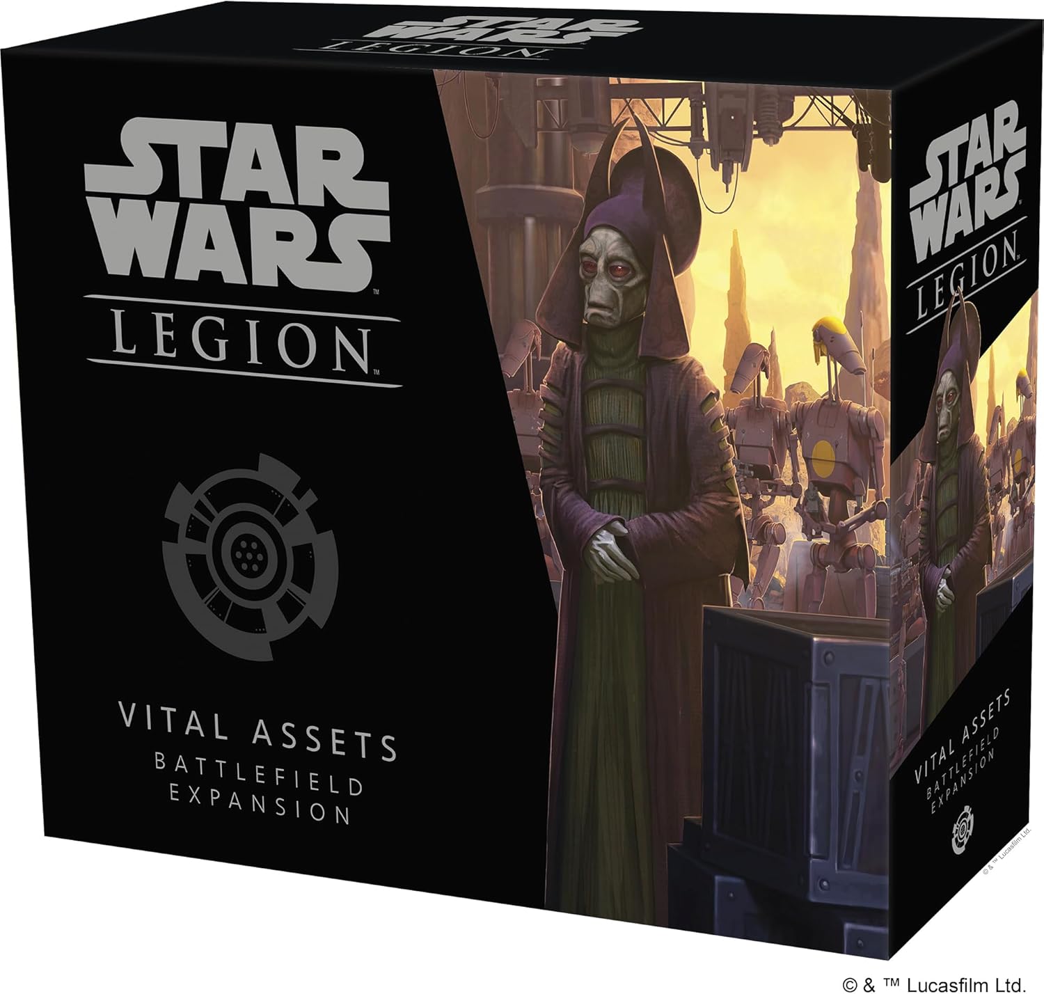 Atomic Mass Games, Star Wars Legion: Neutral Expansions: Vital Assets Battlefield Expansion, Unit Expansion, Miniatures Game, Ages 14+, 2 Players, 90 Minutes Playing Time - immagine 2