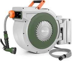 Avvolgitubo Retrattile da Giardino 38m + 2m