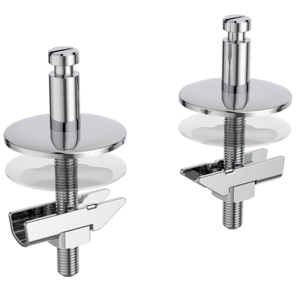 Ideal Standard - Multi Suites, Set di cerniere per sedile copriwater, Kit versatile, EW01067, Neutro