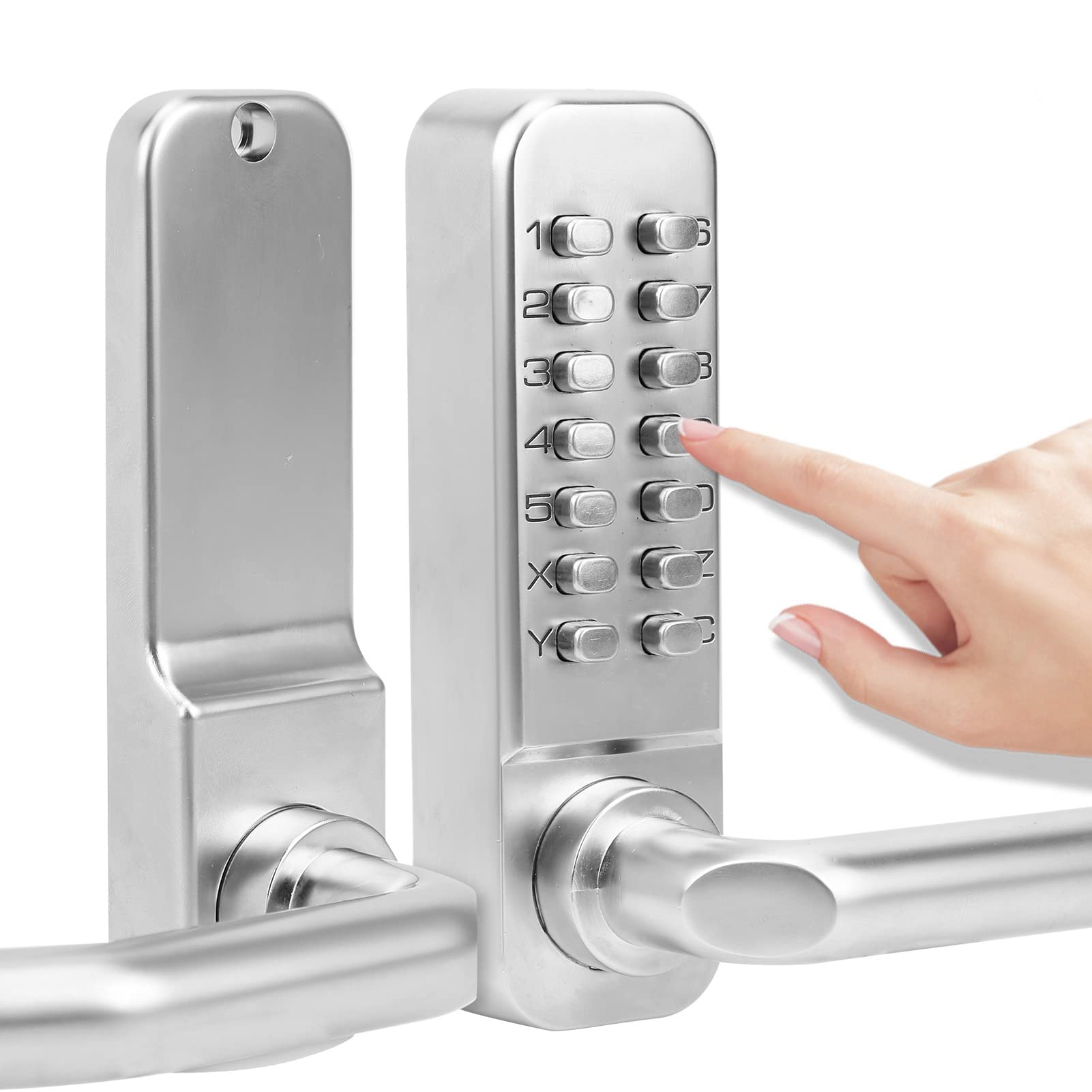 Serratura a Combinazione Meccanica Digitale Senza Chiave