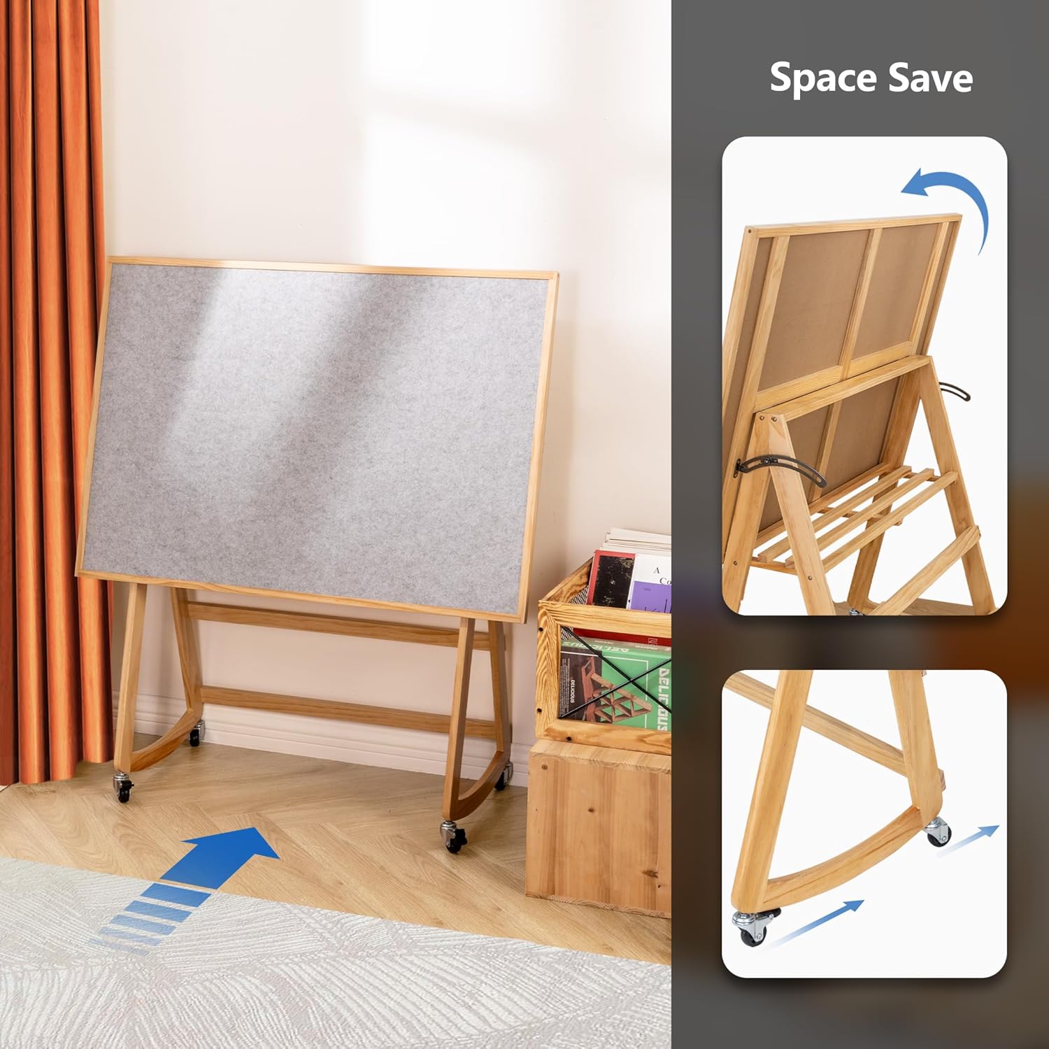 Lavievert Tavolo Puzzle 1500 pezzi con Gambe e Copertura - immagine 6