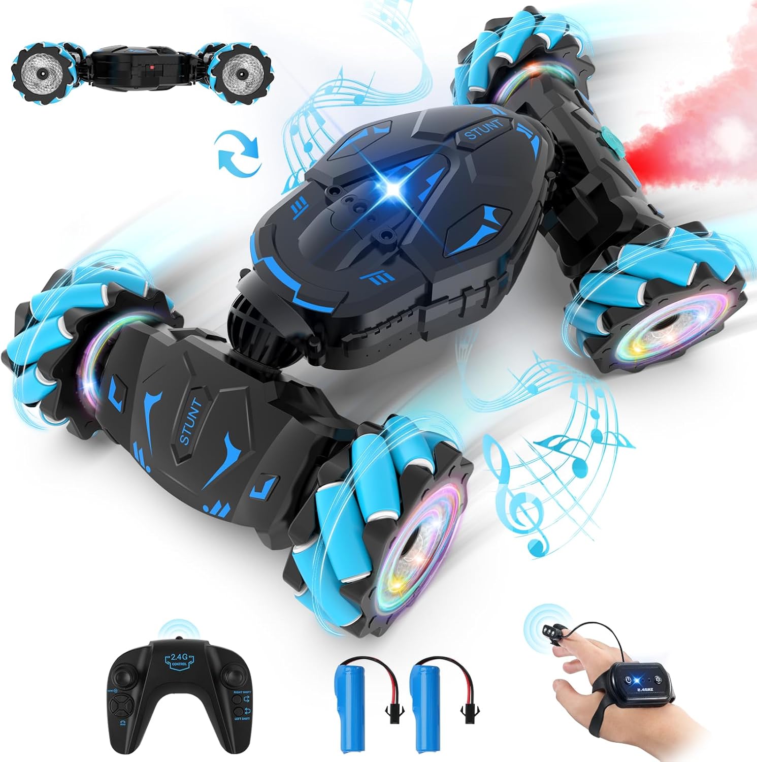 Pristar Macchina Telecomandata RC con Luce e Spray - immagine 1