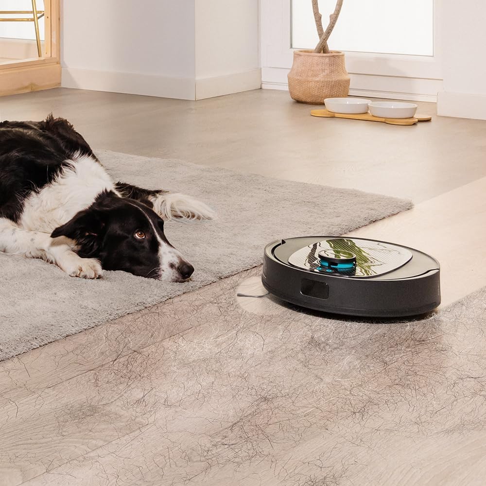 Cecotec Robot Aspirapolvere e Lavapavimenti Conga 7690 Immortal MAX Home M, Base Autovuotante, Navigazione Laser, 5000 Pa, Fino 220 min Autonomia, 2.5L. APP, 4in1 Spazza, Aspira, Lava, Passa Mop - immagine 4