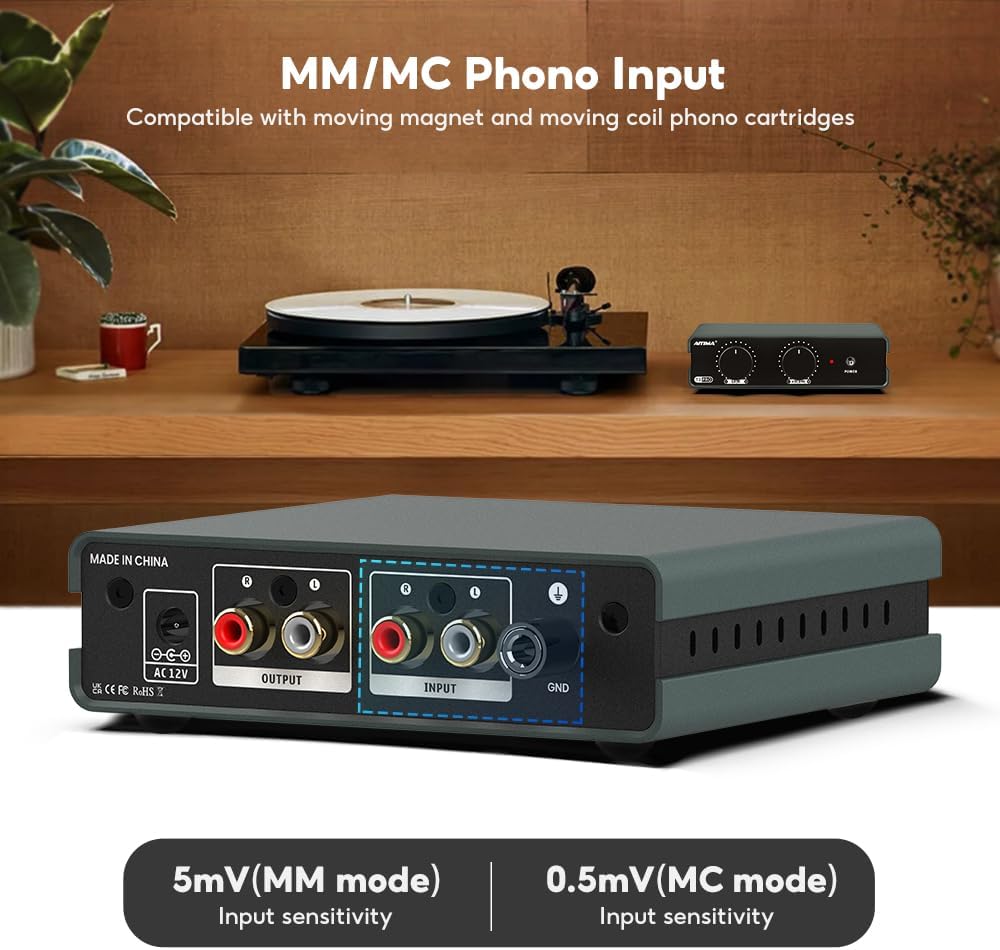 AIYIMA T3PRO MM/MC - Preamplificatore Fono Professionale - immagine 5