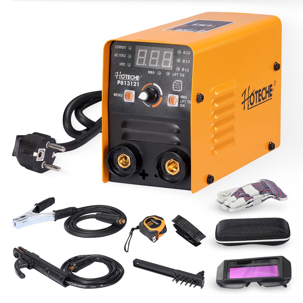 HOTECHE Mini Saldatrice 120A con Accessori