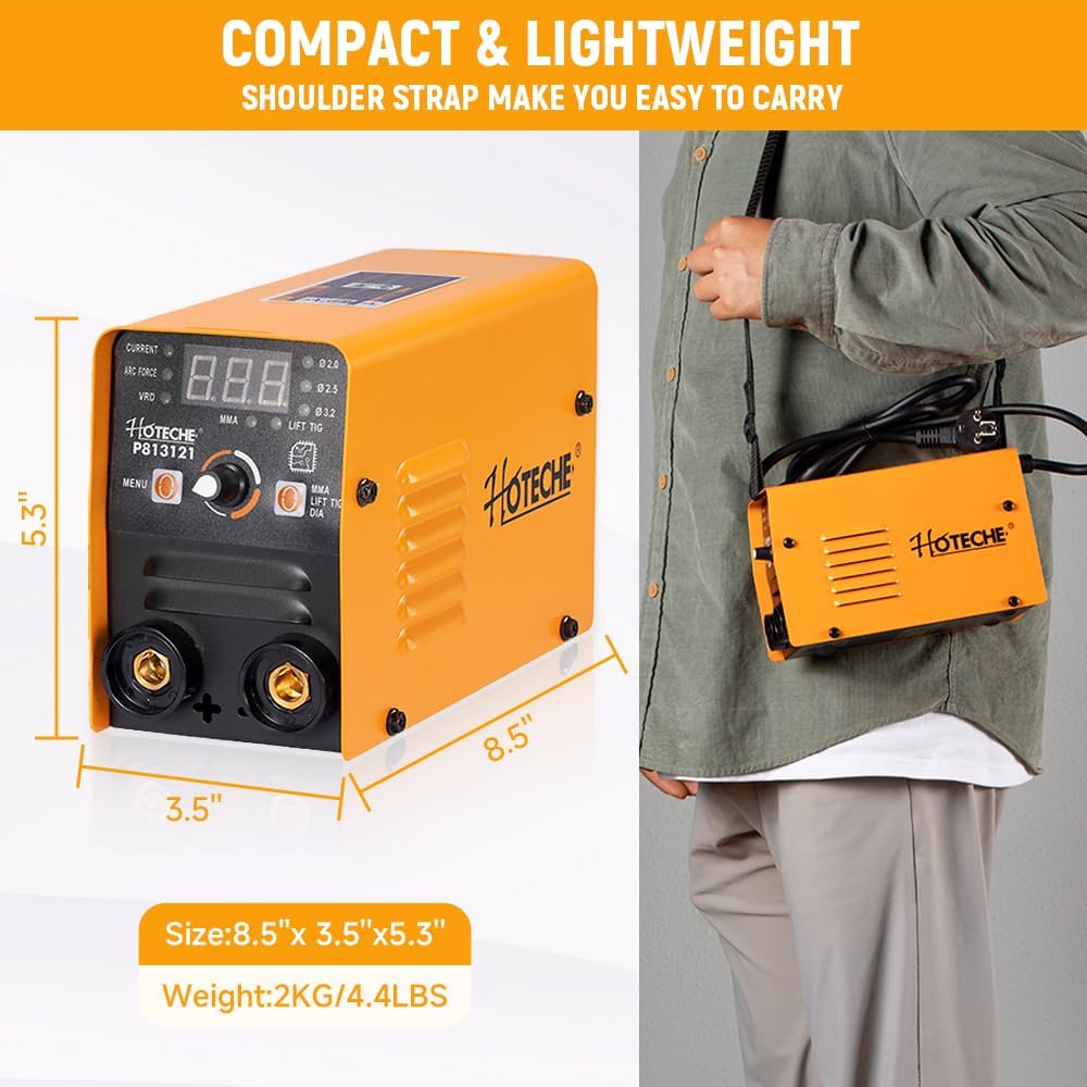 HOTECHE Mini Saldatrice 120A con Accessori - immagine 5