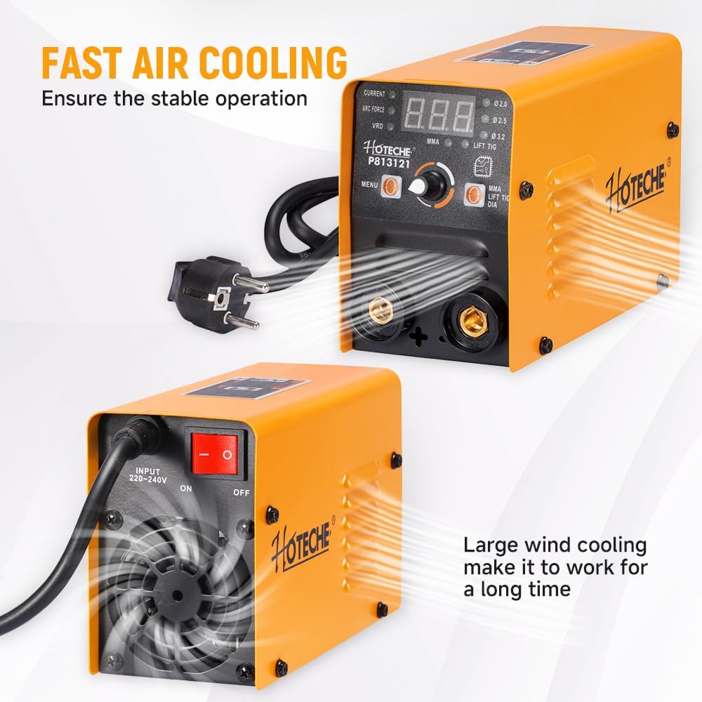 HOTECHE Mini Saldatrice 120A con Accessori - immagine 6