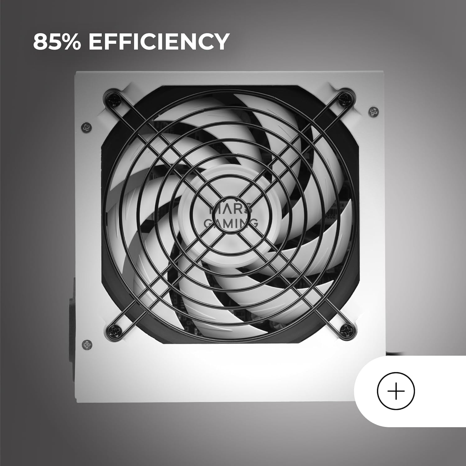 MARSGAMING MPIII850 - Alimentatore PC ATX 850W, Bianco - immagine 3