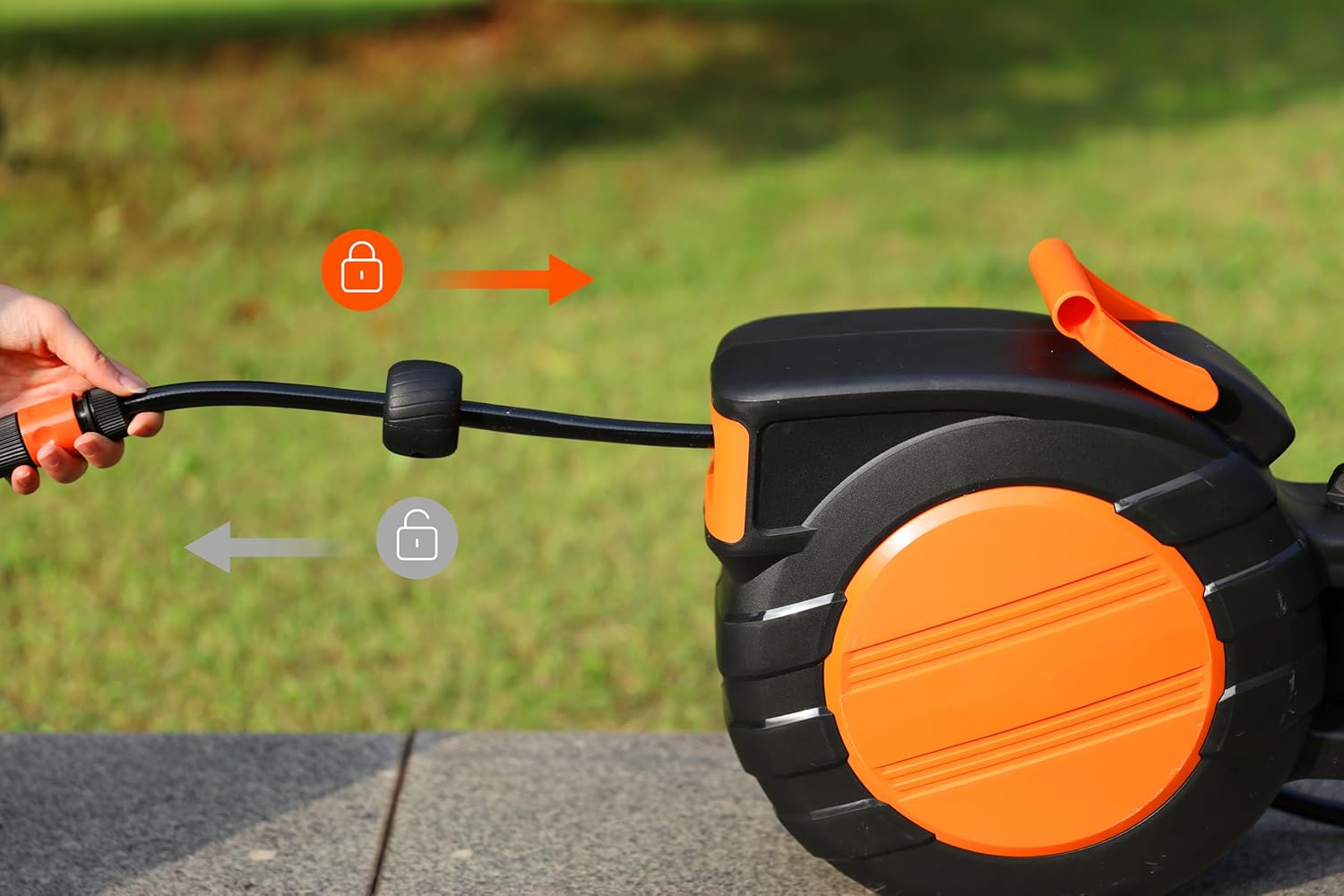 Yard Force HW HR20A Avvolgitubo Automatico 20m - immagine 3