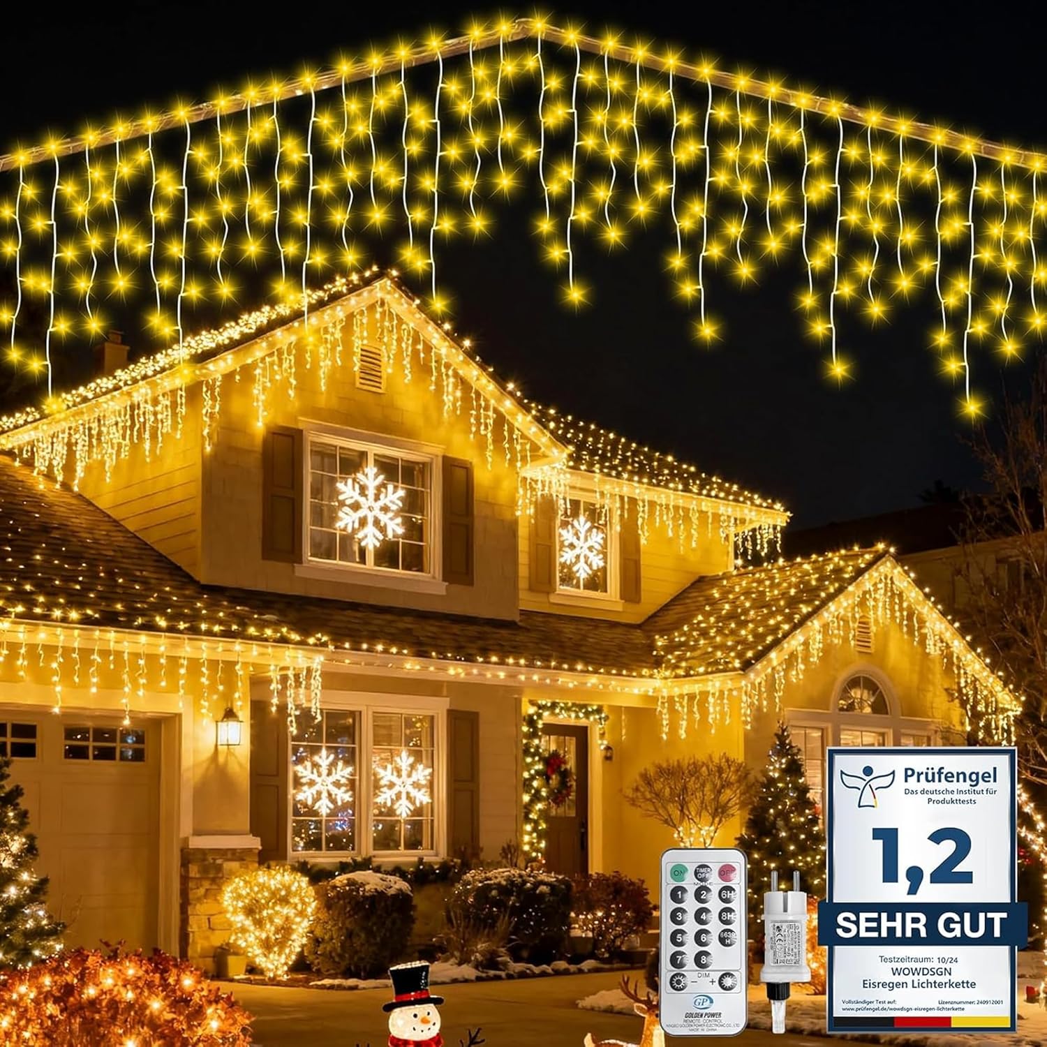 Wowdsgn Catena Luminosa Esterna 515 LED 17 Metri - immagine 1