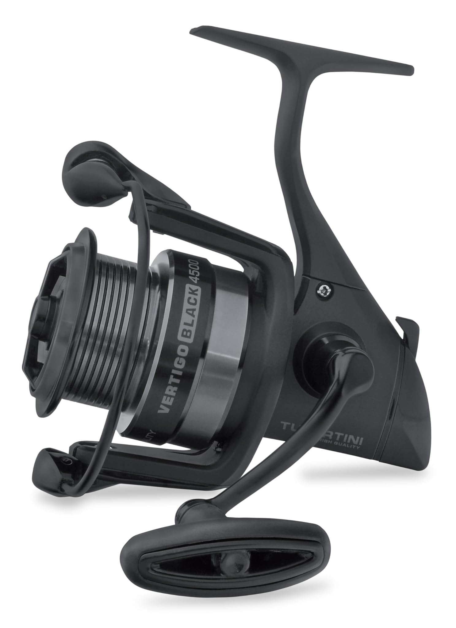 Tubertini 9922xx Vertigo Black, Mulinello ad alta efficienza con corpo rigido in lega Metal Royal.