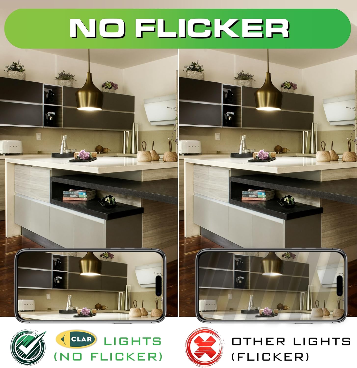 Clar - Lampadina LED E14 6W Sfera, Luce Calda (Pack 20) - immagine 3