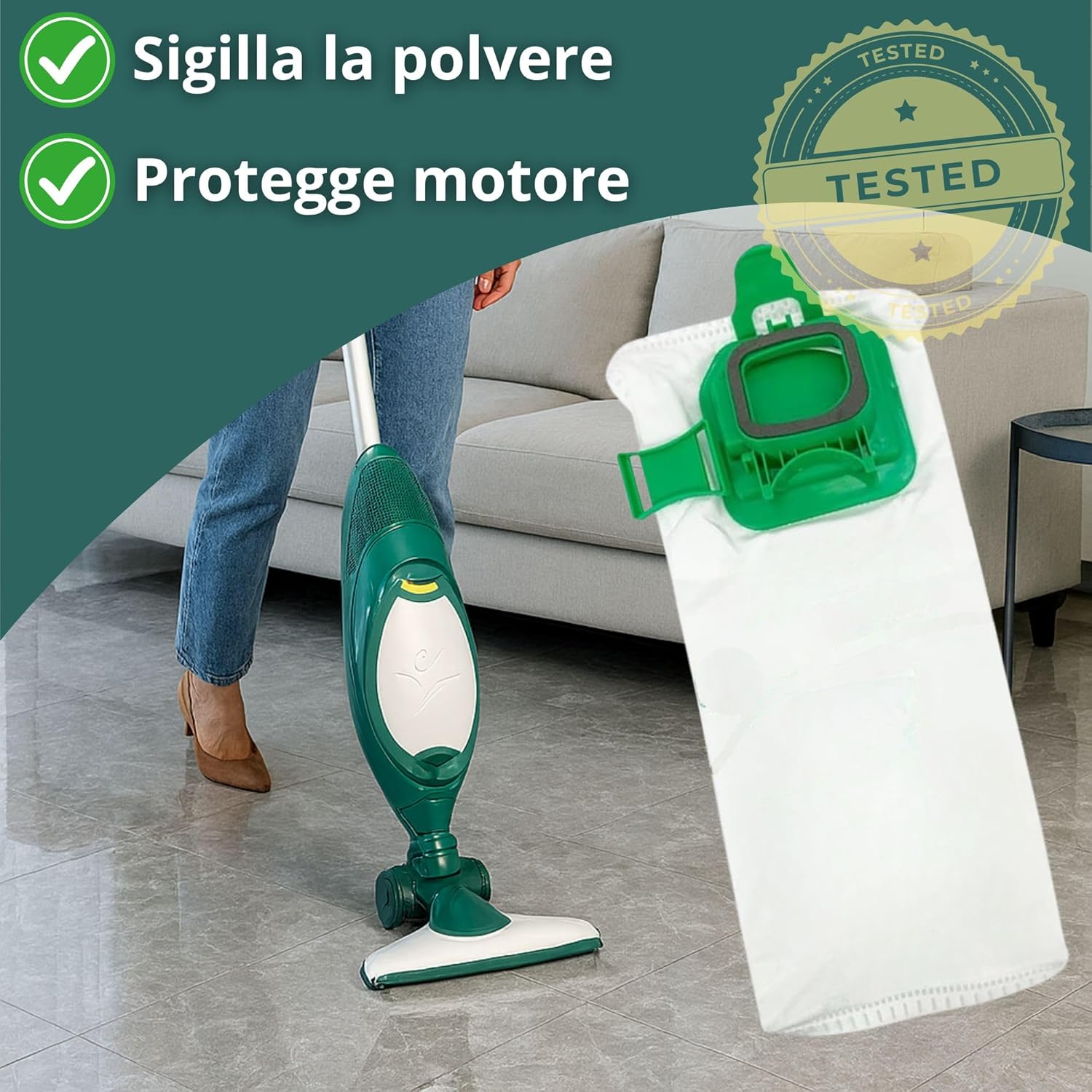 Namai - Set 18 Sacchetti Folletto VK140 e VK150 - immagine 6