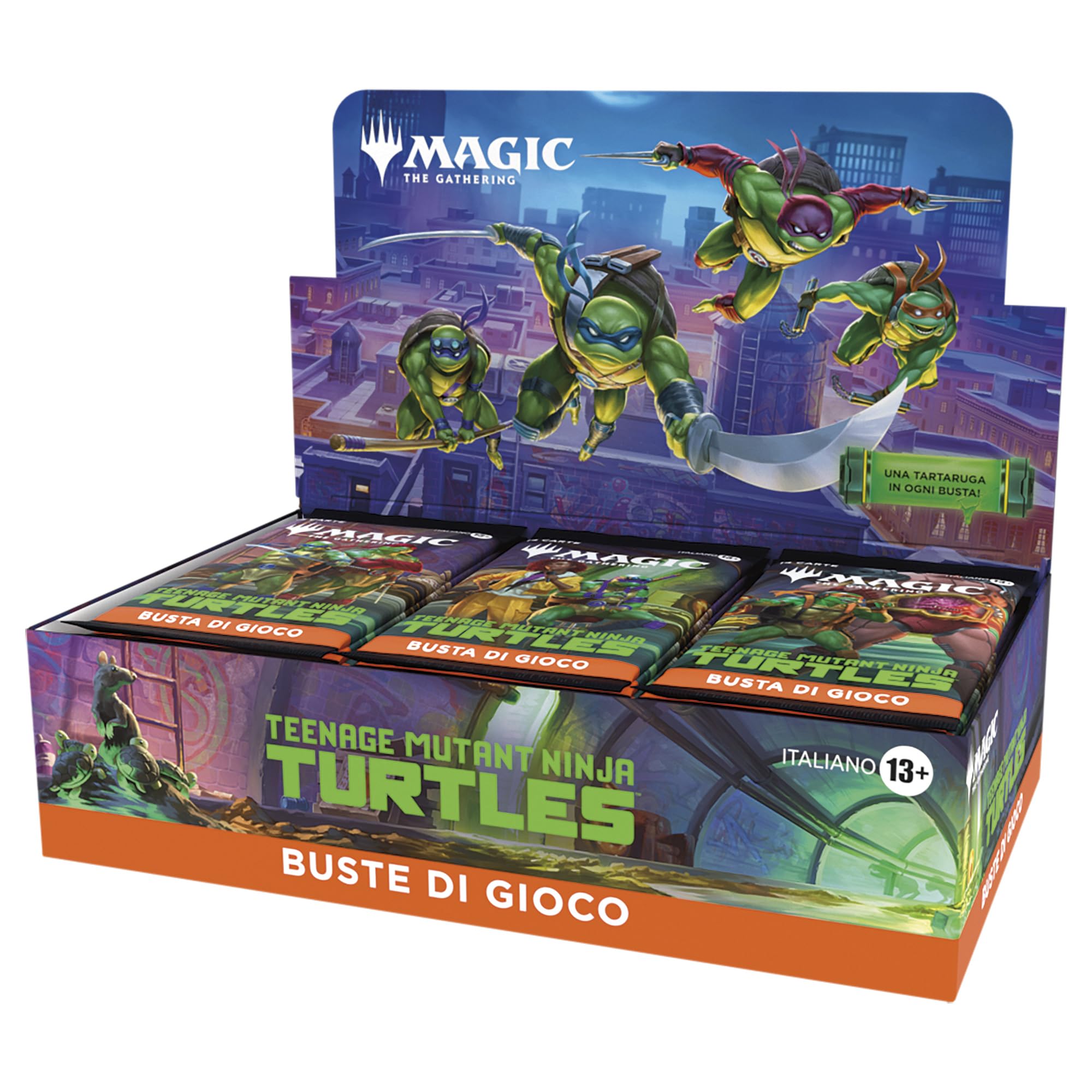 Confezione di buste di gioco di Magic: The Gathering | Teenage Mutant Ninja Turtles (Versione Italiana)