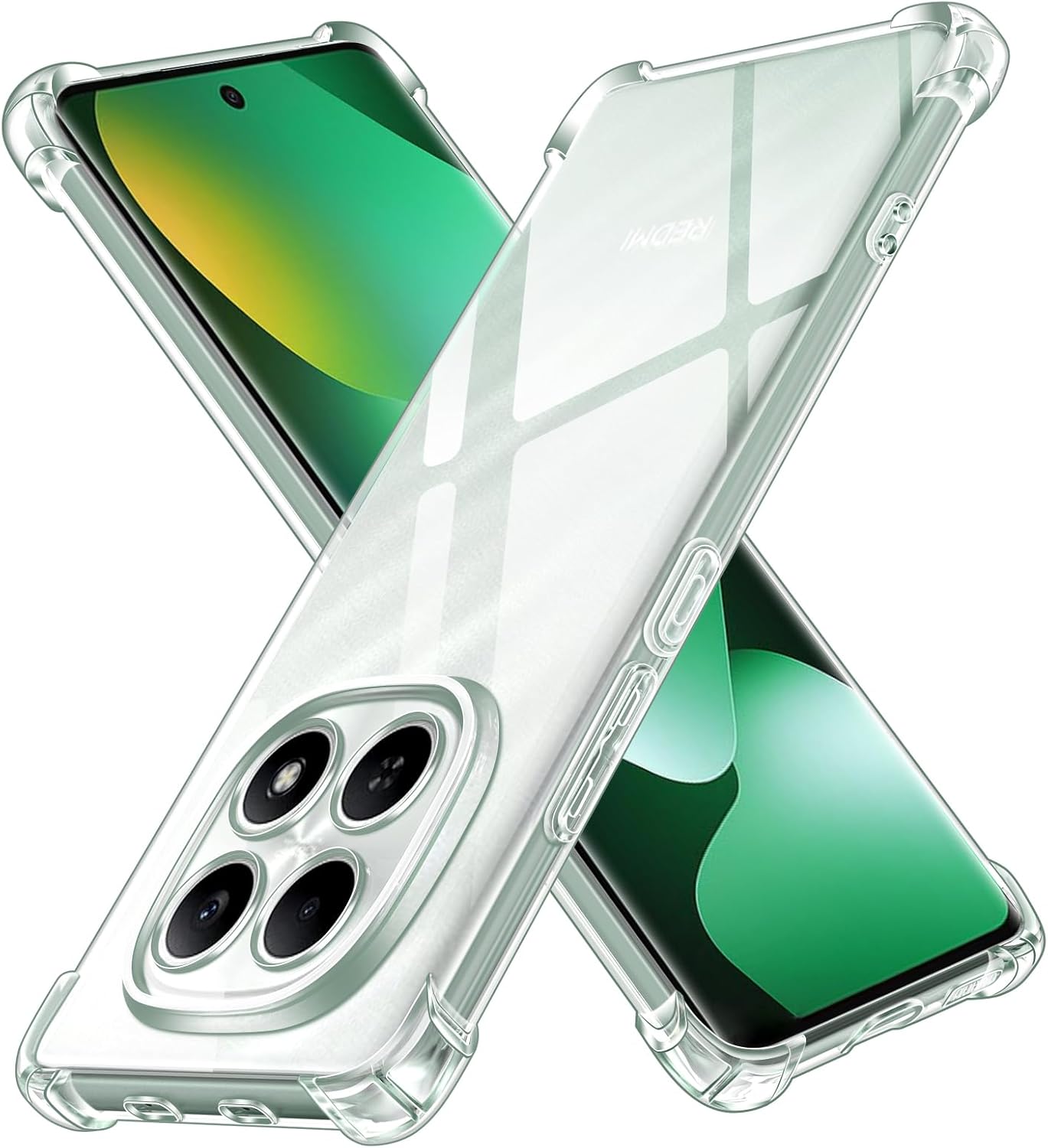 Ivoler Cover Trasparente per Xiaomi Redmi Note 15 / Poco M8 5G - immagine 1