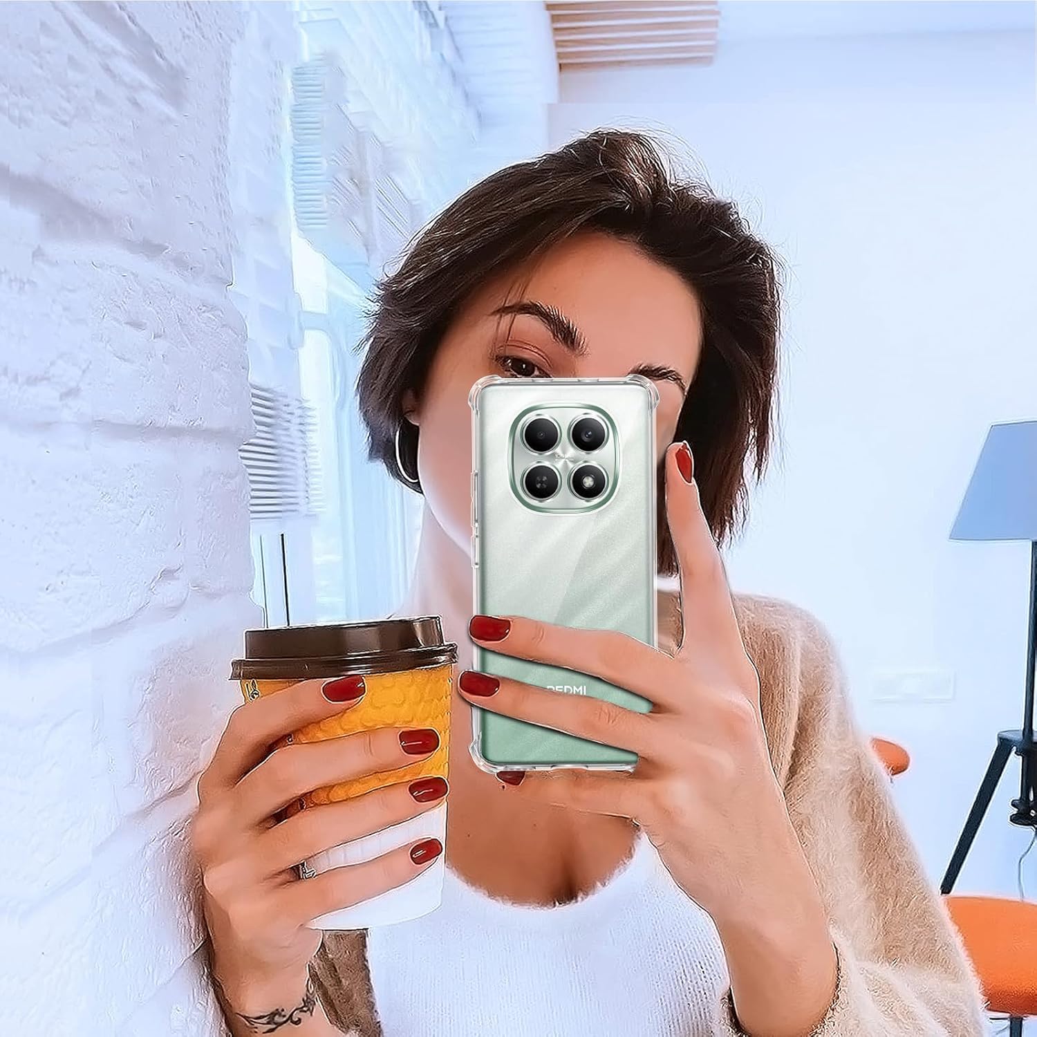 Ivoler Cover Trasparente per Xiaomi Redmi Note 15 / Poco M8 5G - immagine 8