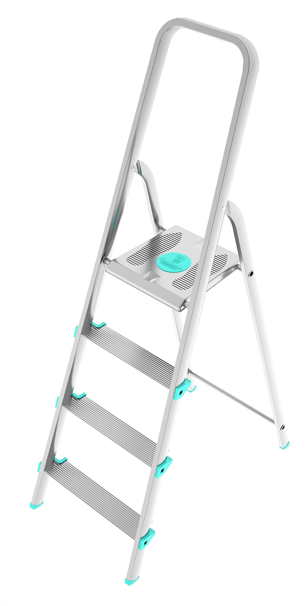 Colombo Scala Pieghevole in Alluminio 3-8 Gradini