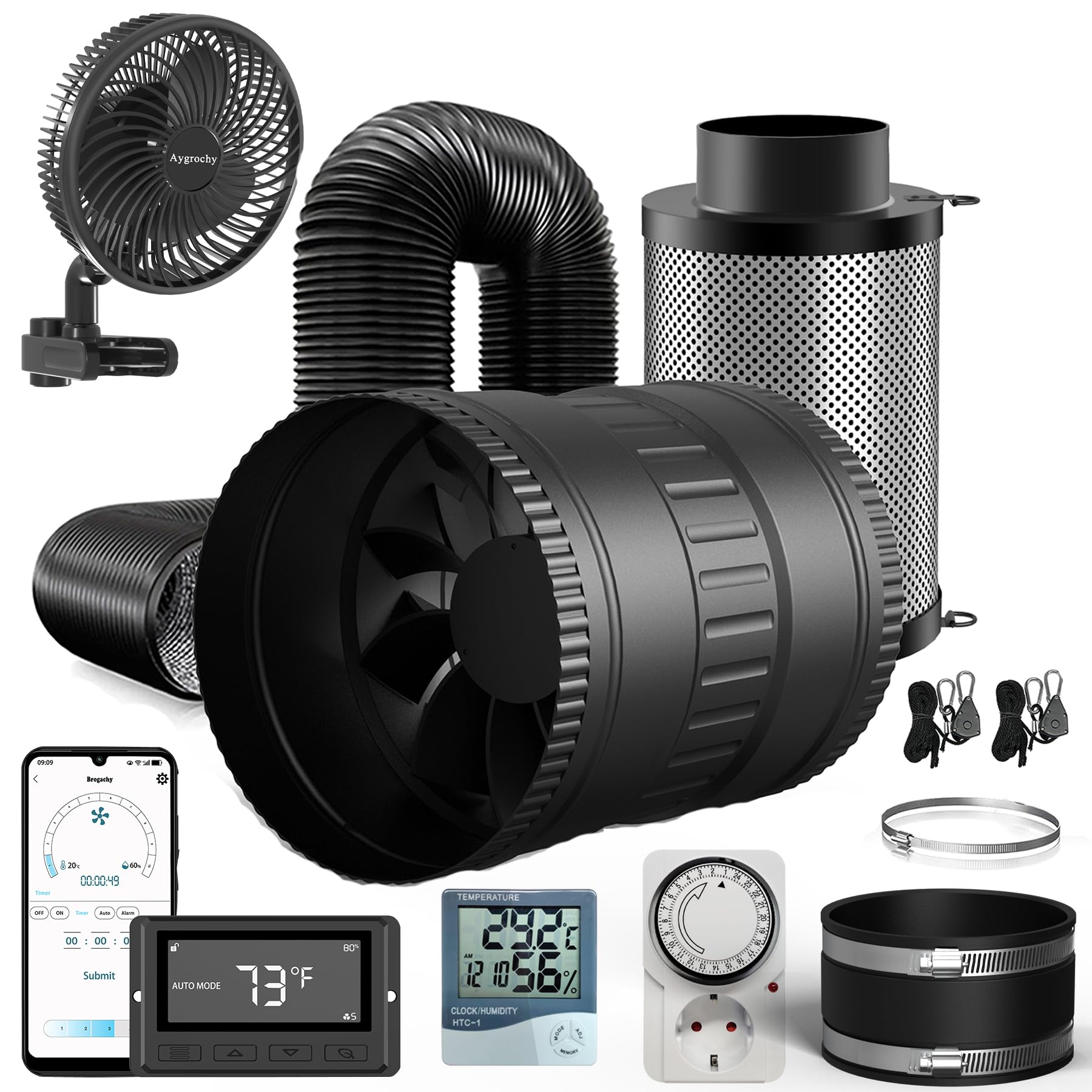 Set di Ventilazione 150mm con Controller App