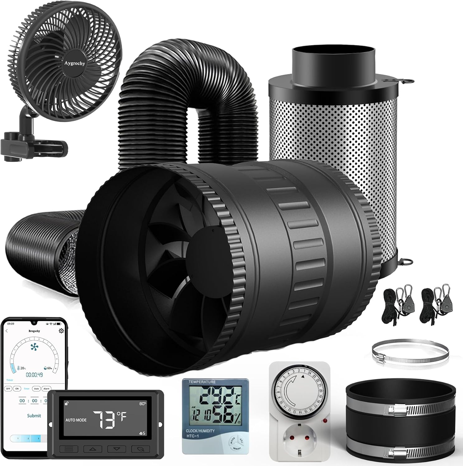 Set di Ventilazione 150mm con Controller App - immagine 1