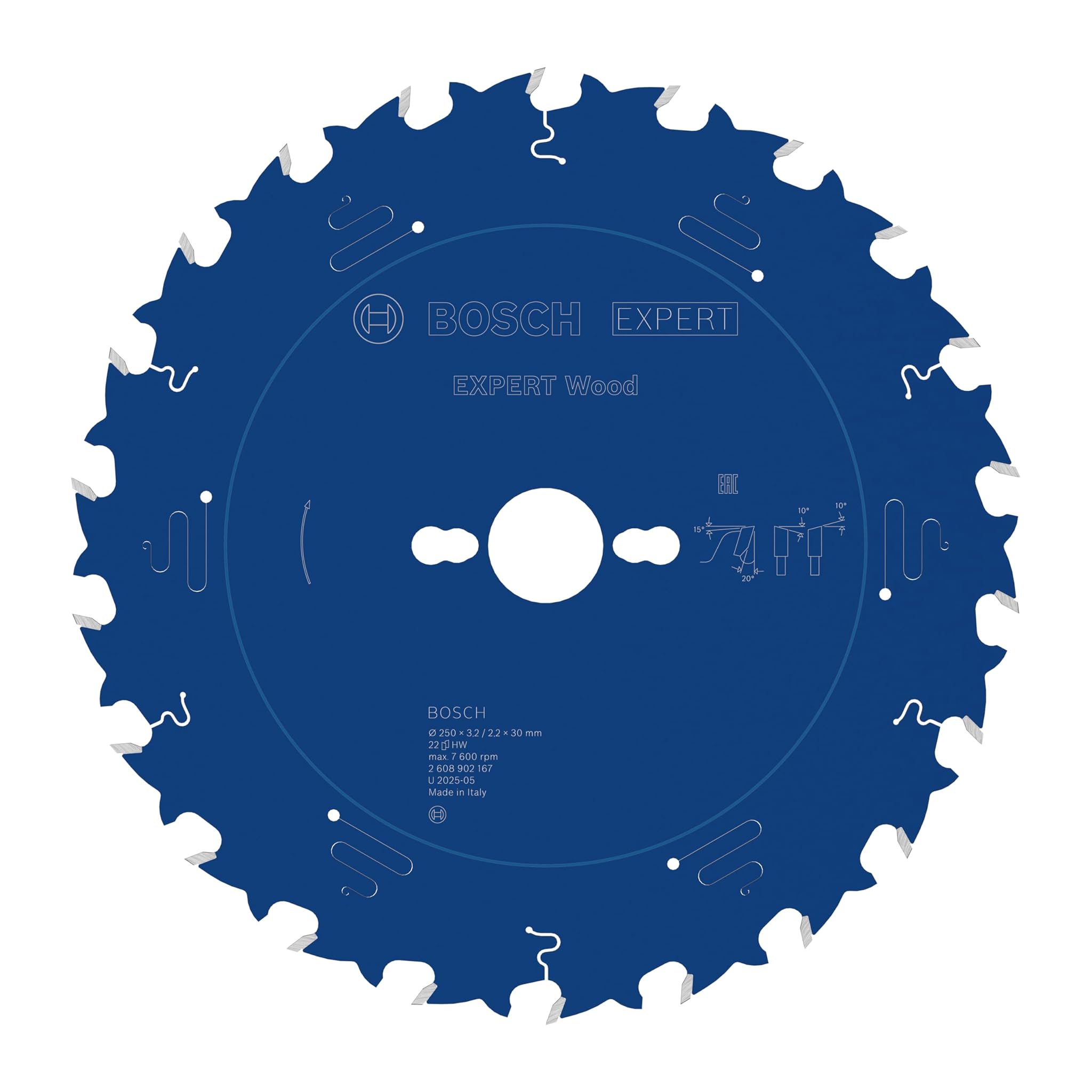 Bosch Lama Sega Circolare EXPERT per Wood (Cablata)
