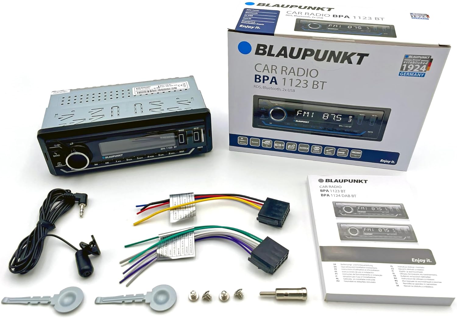 Blaupunkt BPA 1123 BT Autoradio 1-DIN 200W - immagine 5