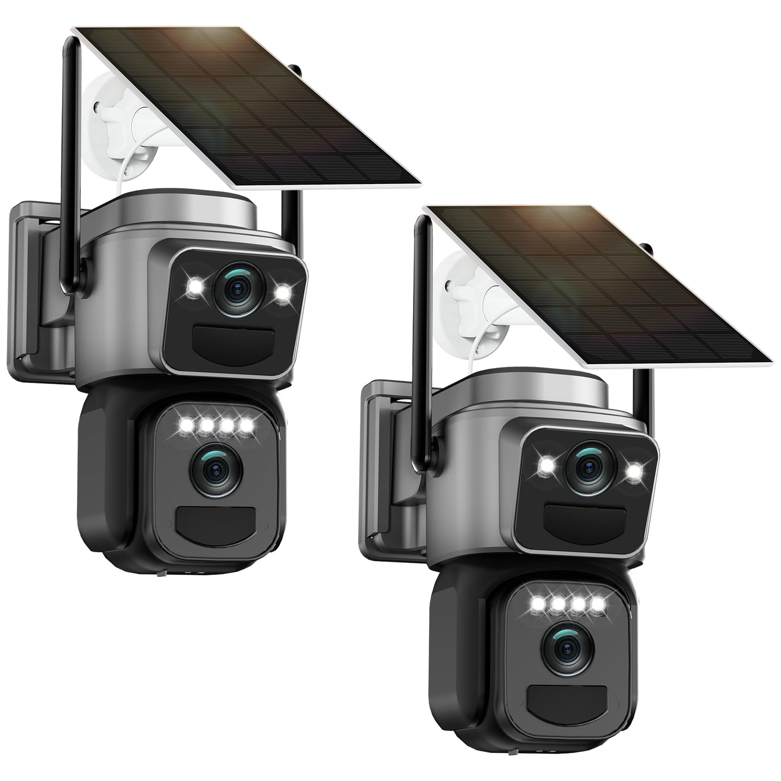 Budsun 8MP Telecamera Sorveglianza WiFi Esterna 360° PTZ
