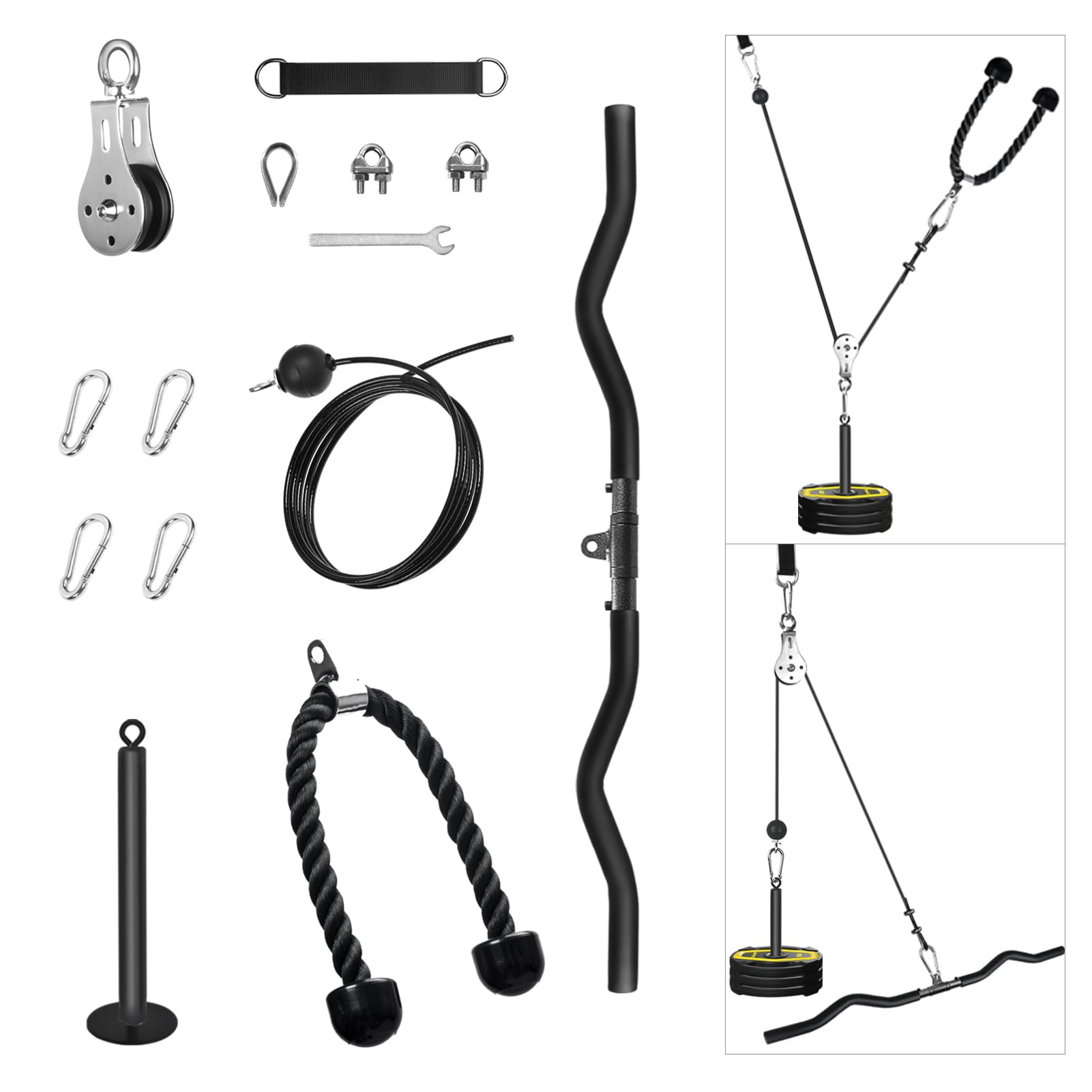 Carrucola Palestra Doppia per Lat Machine Casa