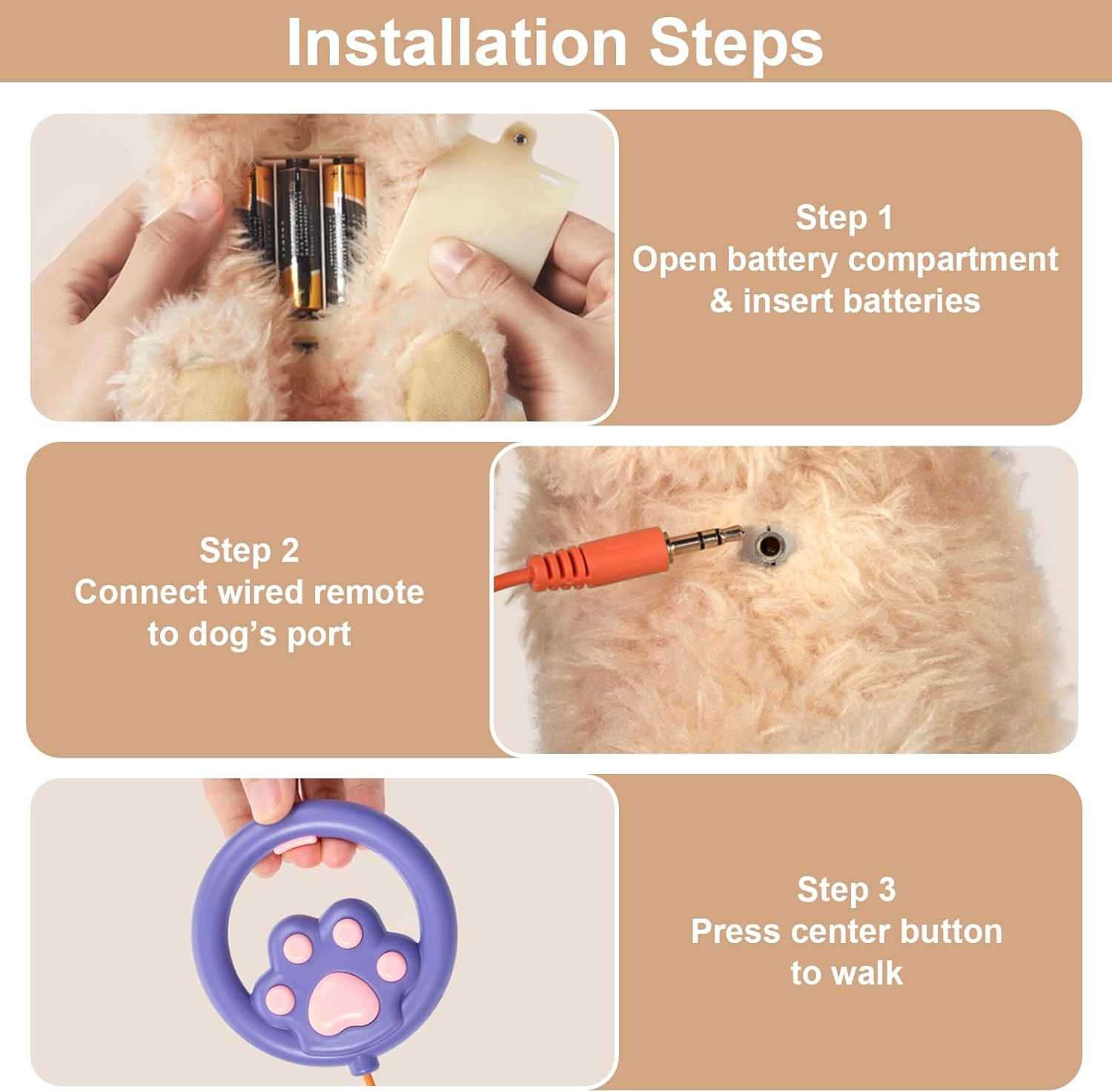 Cane Robot Interattivo con Guinzaglio - immagine 6