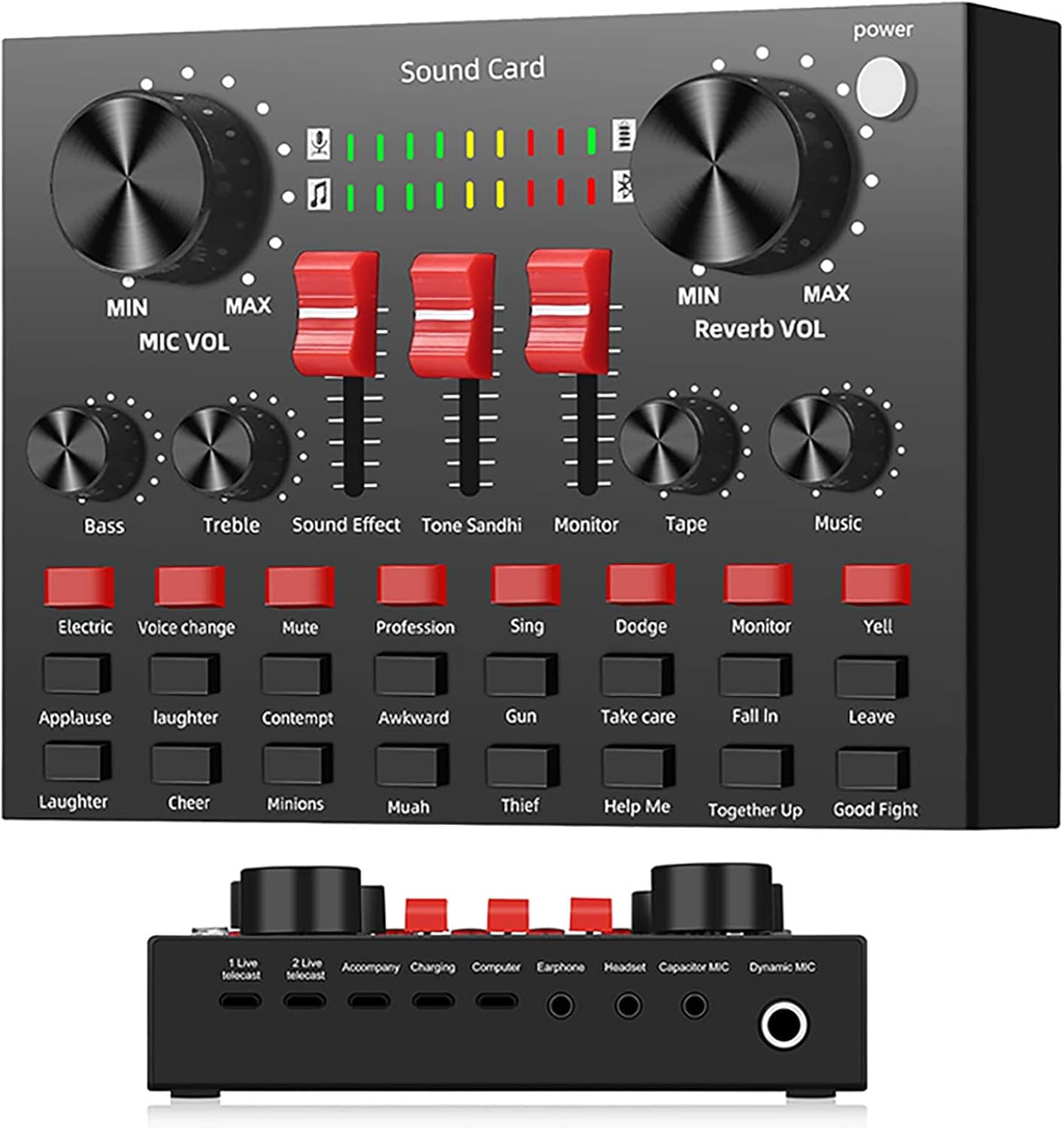 Scheda Audio Esterna Bluetooth Mixer Effetti Audio - immagine 1