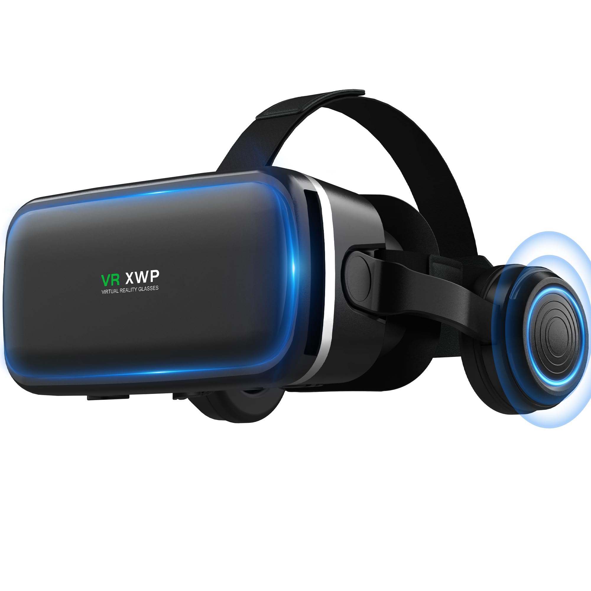 Xwp Visore Realtà Virtuale 3D con Cuffie per Smartphone