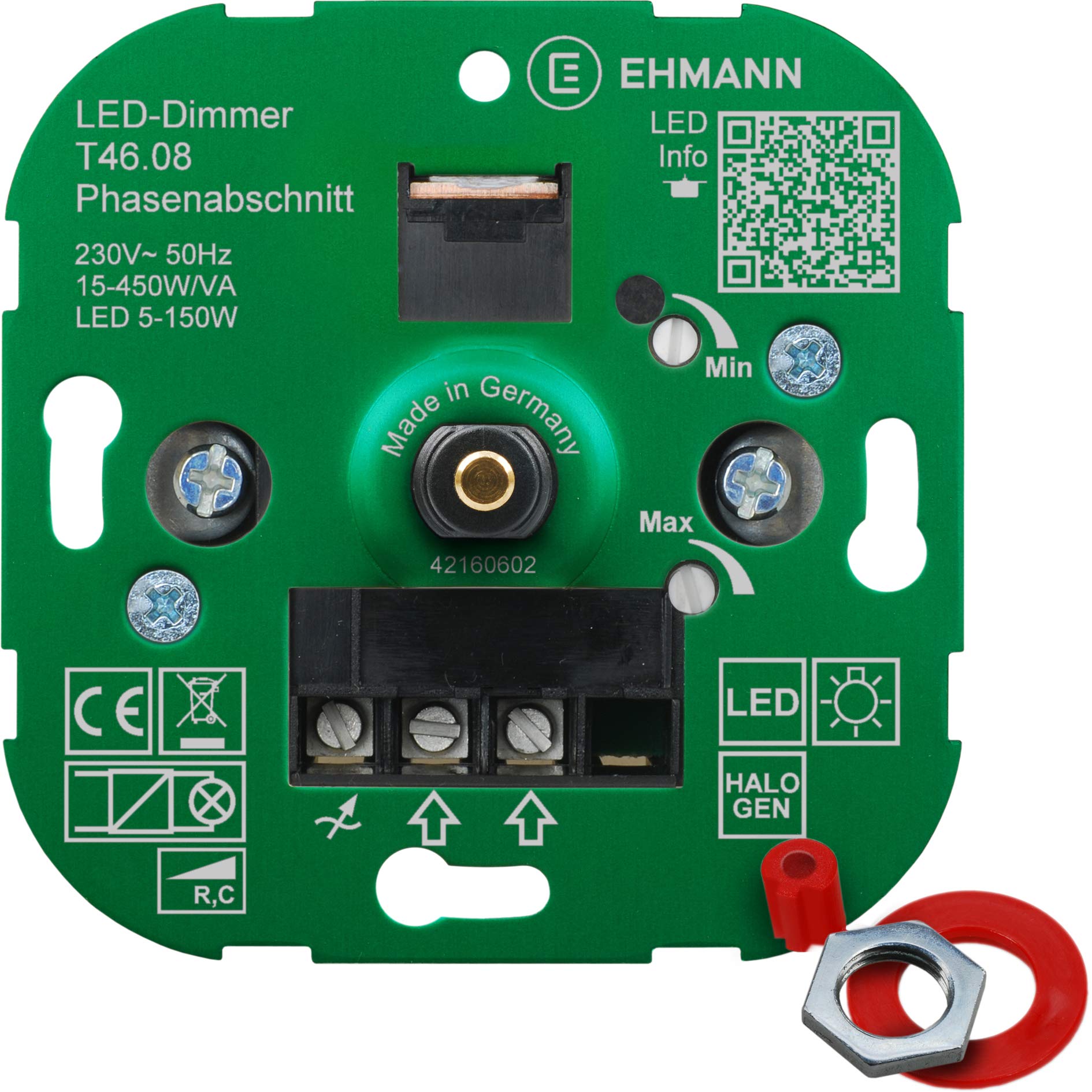 Ehmann T46.08 - Dimmer LED da Incasso 5-150W