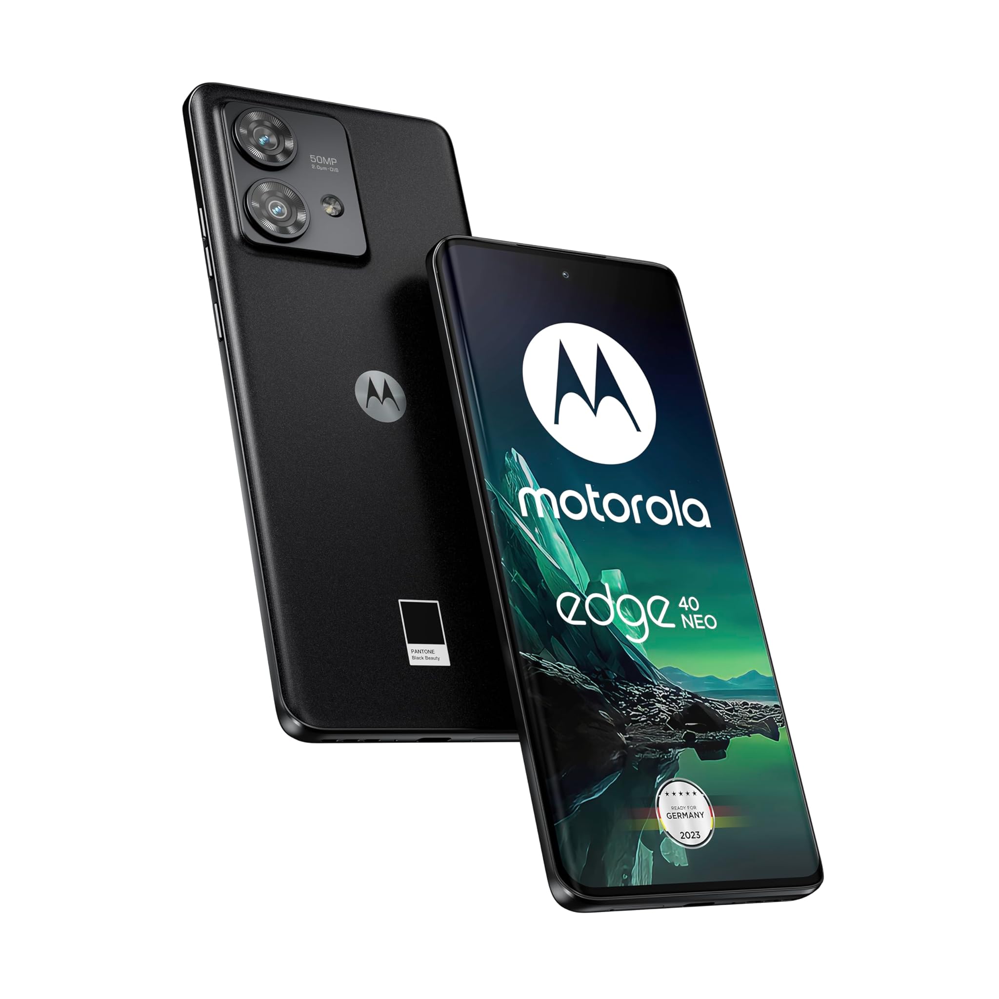 Motorola Moto Edge40 Neo - Smartphone 12/256 GB, Black Beauty