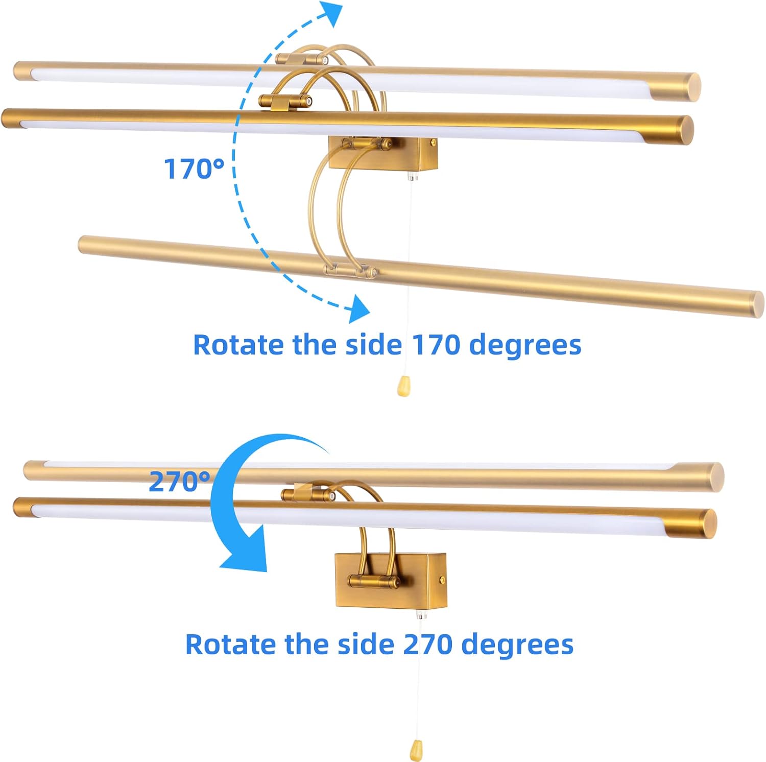 Tyhogar Lampada da Specchio Bagno LED 90cm 16W - immagine 4