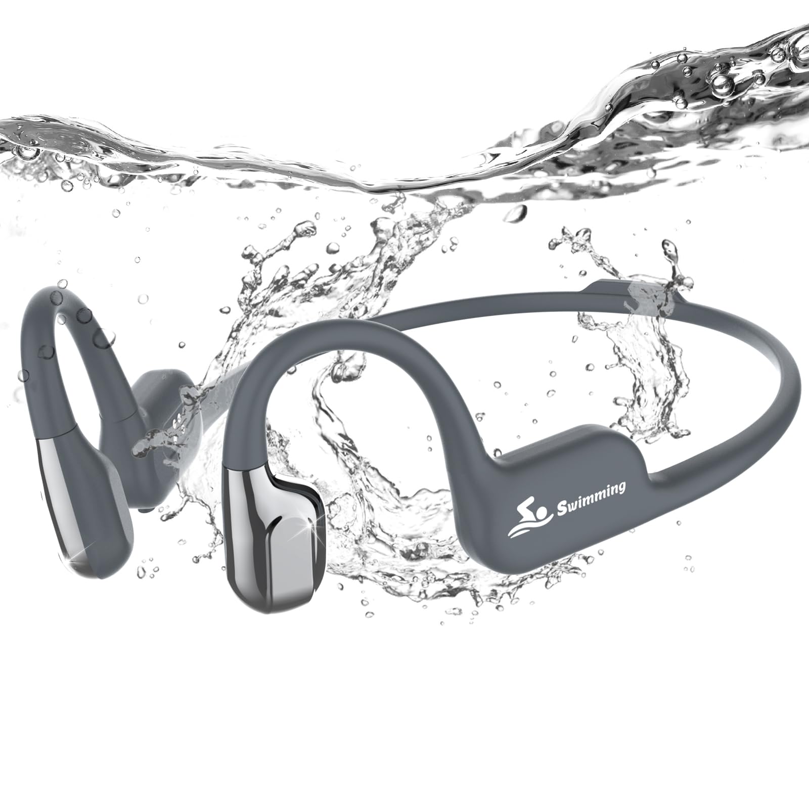 Ansten Cuffie Conduzione Ossea Nuoto Bluetooth 5.4