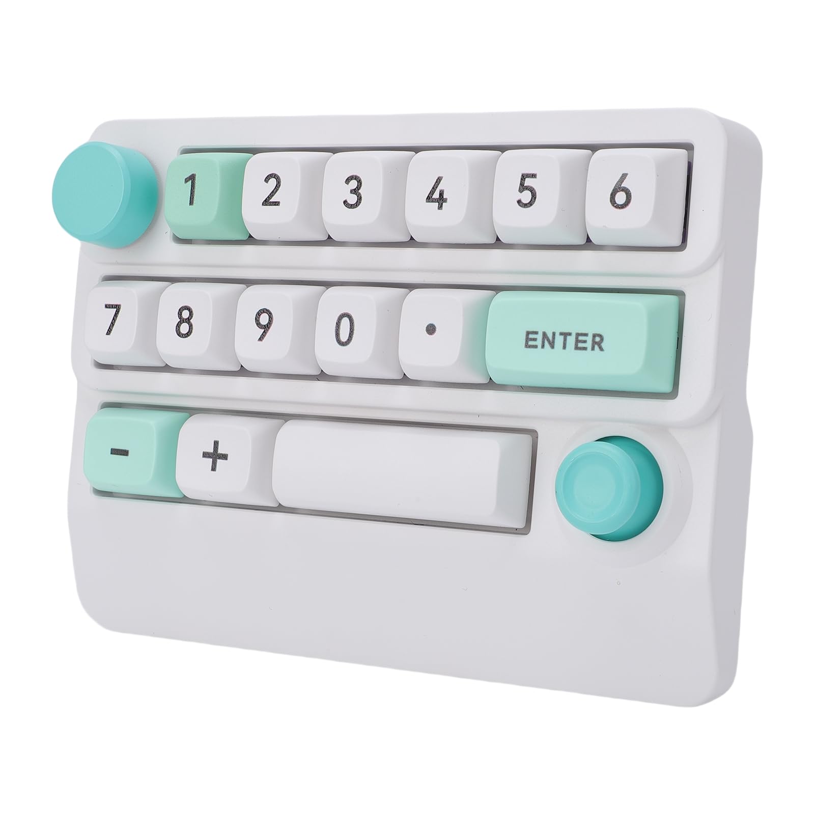 Cuifati Numpad Meccanico Wireless 15 Tasti, Bianco