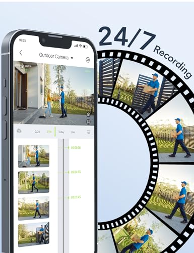 GNCC GT1Pro Telecamera Wi-Fi Esterno 2K - immagine 3