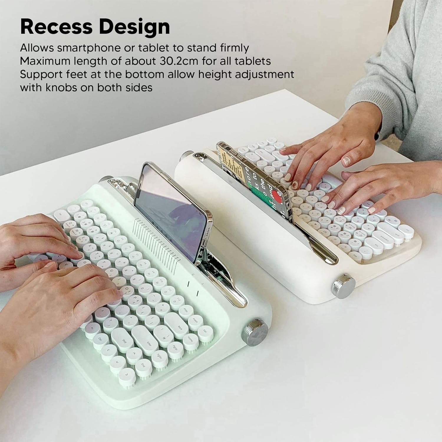 Tastiera Bluetooth Retrò 86 Tasti - immagine 5