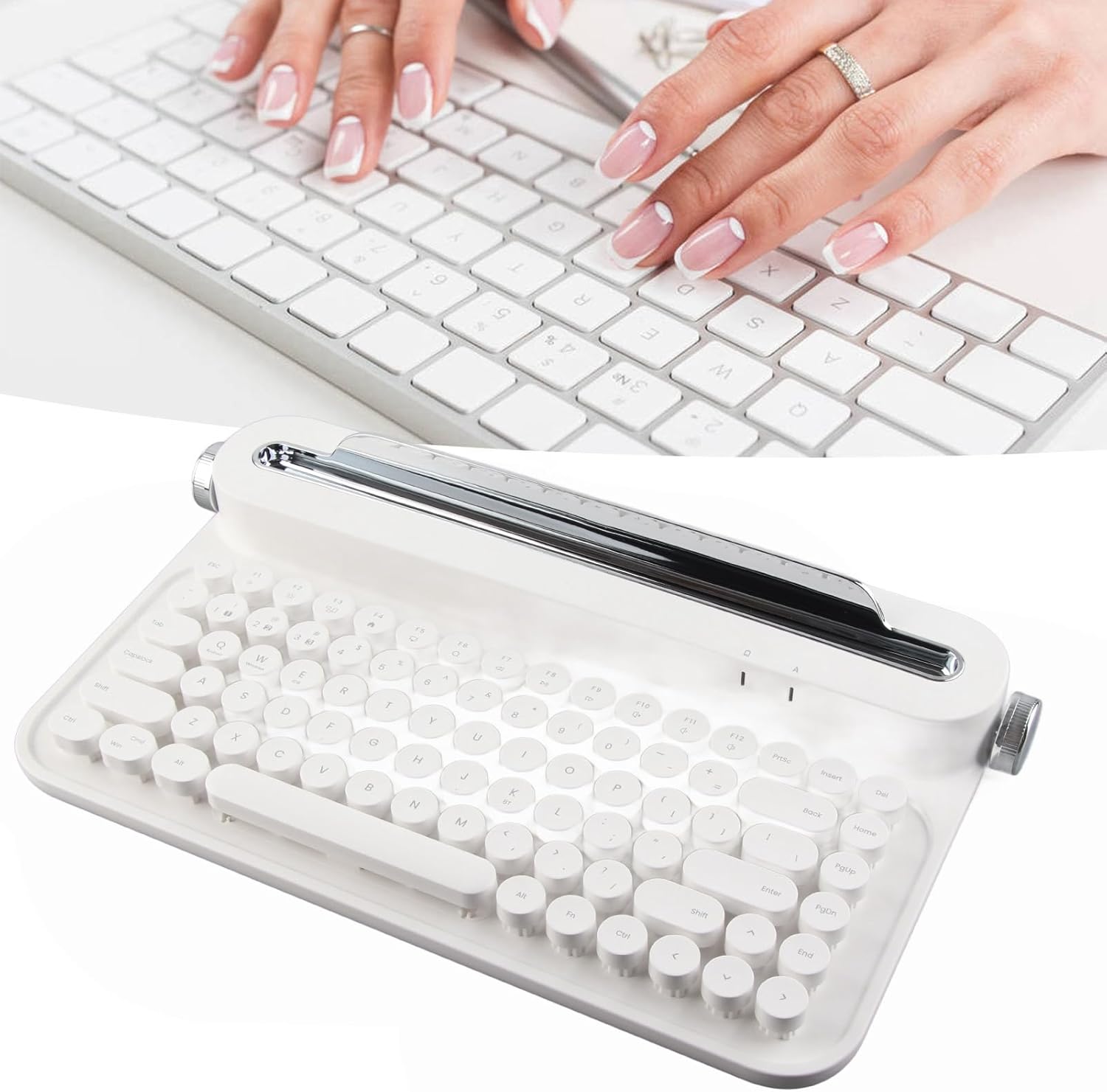 Tastiera Bluetooth Retrò 86 Tasti - immagine 7