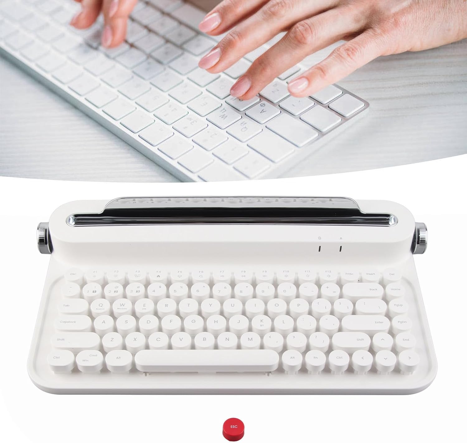 Tastiera Bluetooth Retrò 86 Tasti - immagine 8