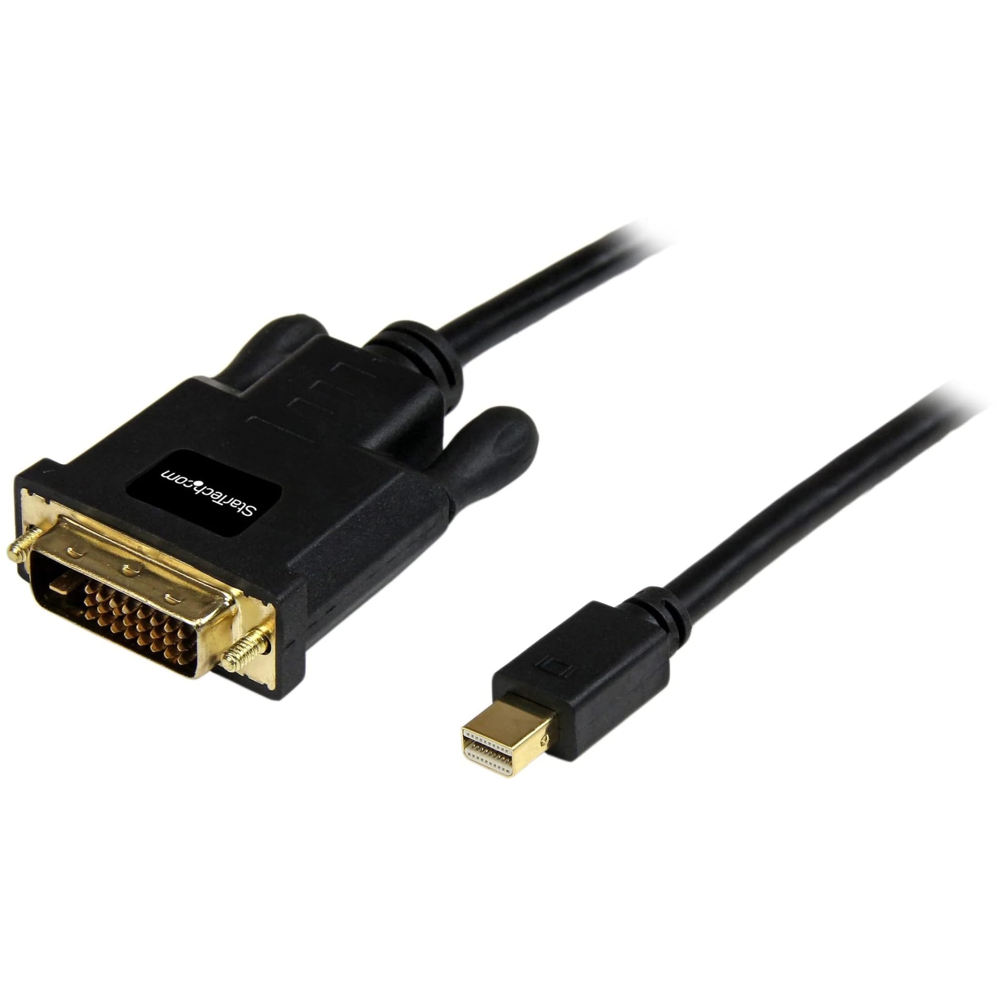 StarTech.com Cavo convertitore adattatore Mini DisplayPort a DVI da 91 cm – Mini DP a DVI 1920x1200, Nero
